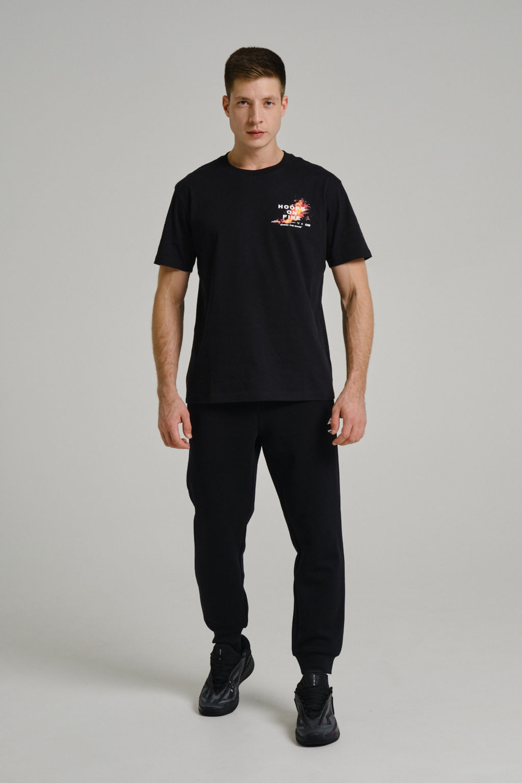 Футболка Черный SHOCK 4 SS Tee - Anta фото 6