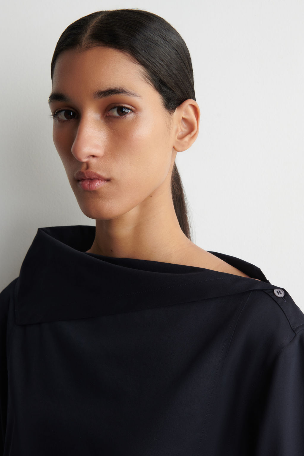 BLUSA DE ALGOD?N ASIM?TRICA - H&m фото 6