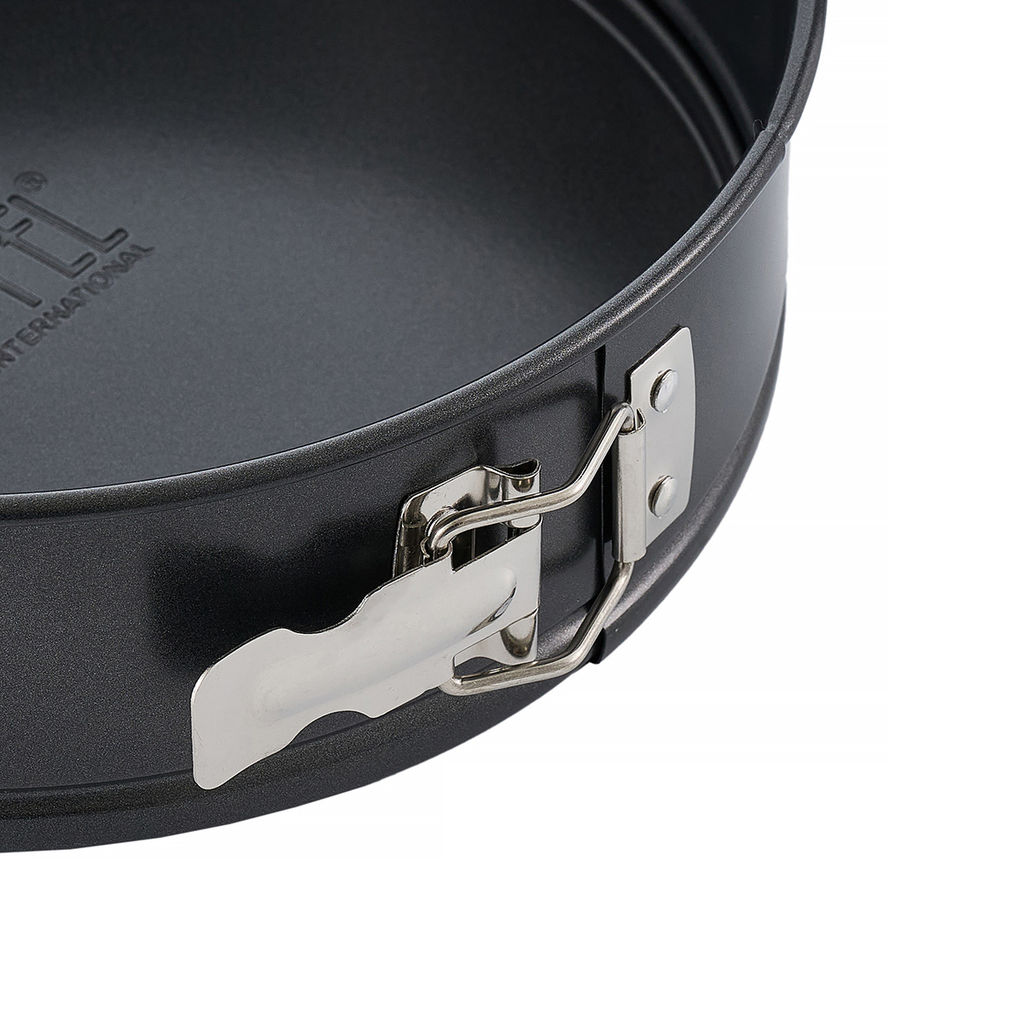 52710 GIPFEL Форма для выпечки MAXIMUS BLACK разъемная 23,5x7см круглая с двуслойным антипригарным покрытием Whitford Quantanium. Толщина стенок: 0,5мм. Толщина основания: 0,8мм. Материал: углеродистая сталь. Цвет: чёрный. - Werner фото 4