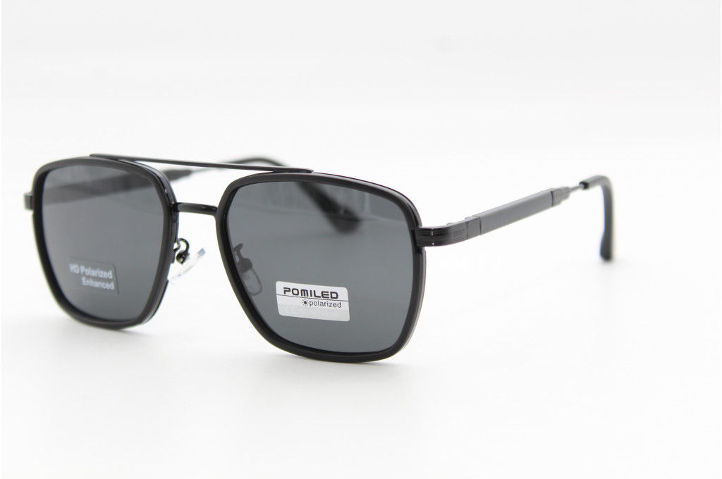 Солнцезащитные очки POMILED (Polarized) 08230 58-19-142 C9-08 мешочком