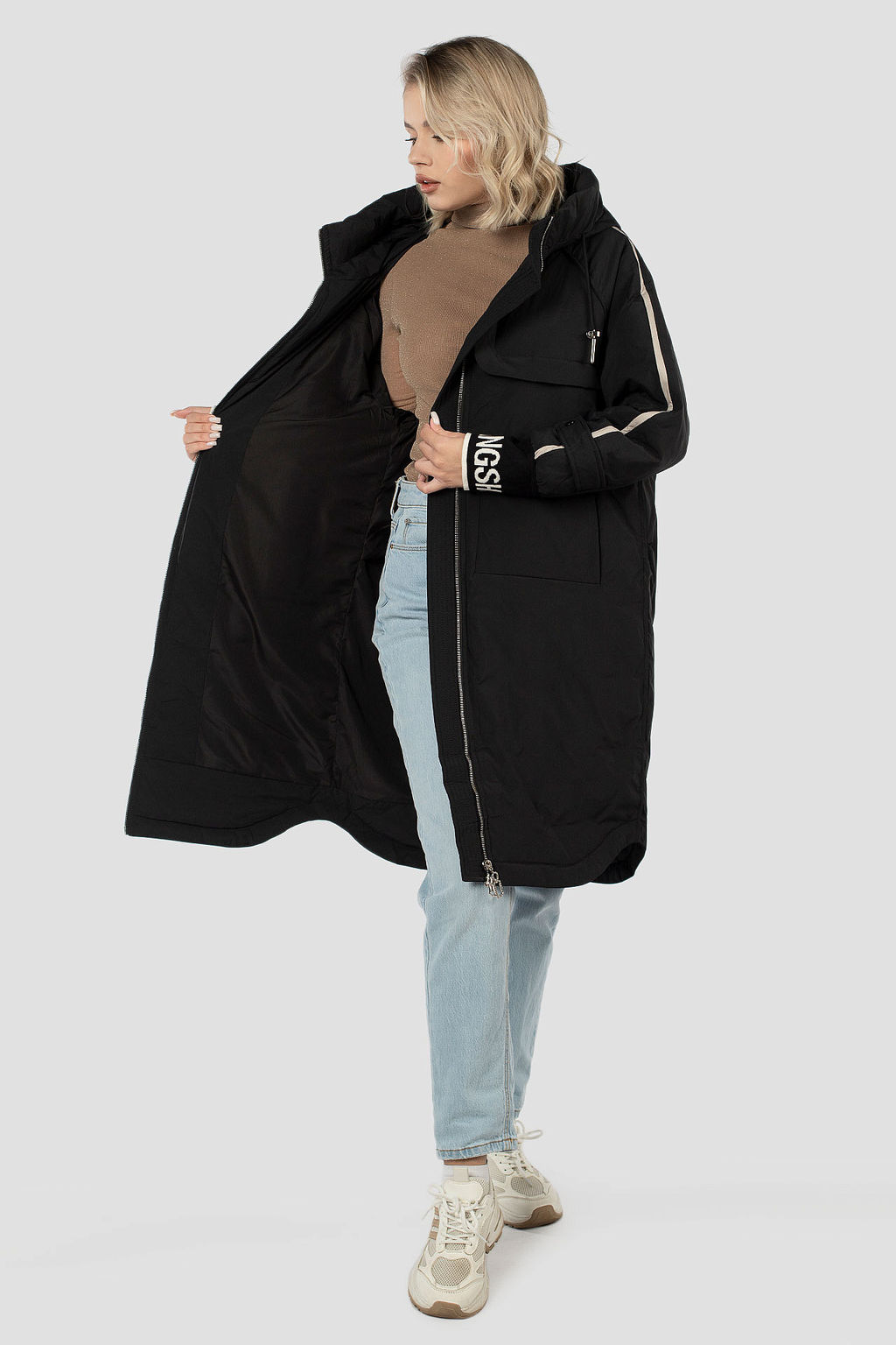 04-3033 Куртка женская демисезонная (Холлофайбер 150) - El podio фото 2