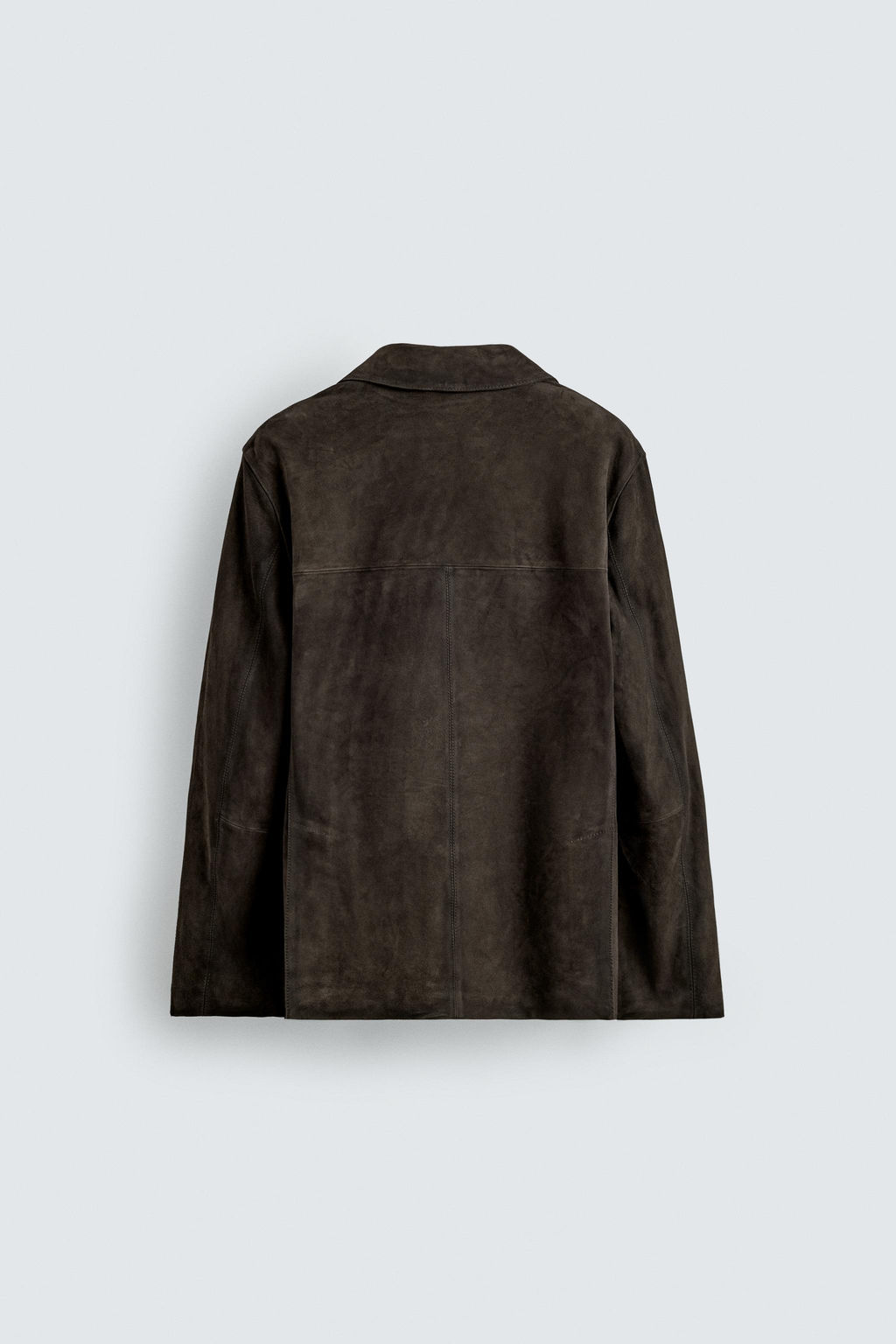 ORIGINS SUEDE LEATHER BLAZER - Zara фото 8