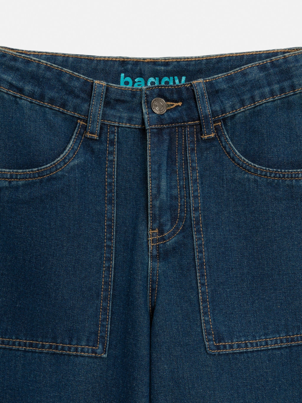 Брюки джинсовые детские ACOOLA Laperm для мальчиков темно-синие  фото 5