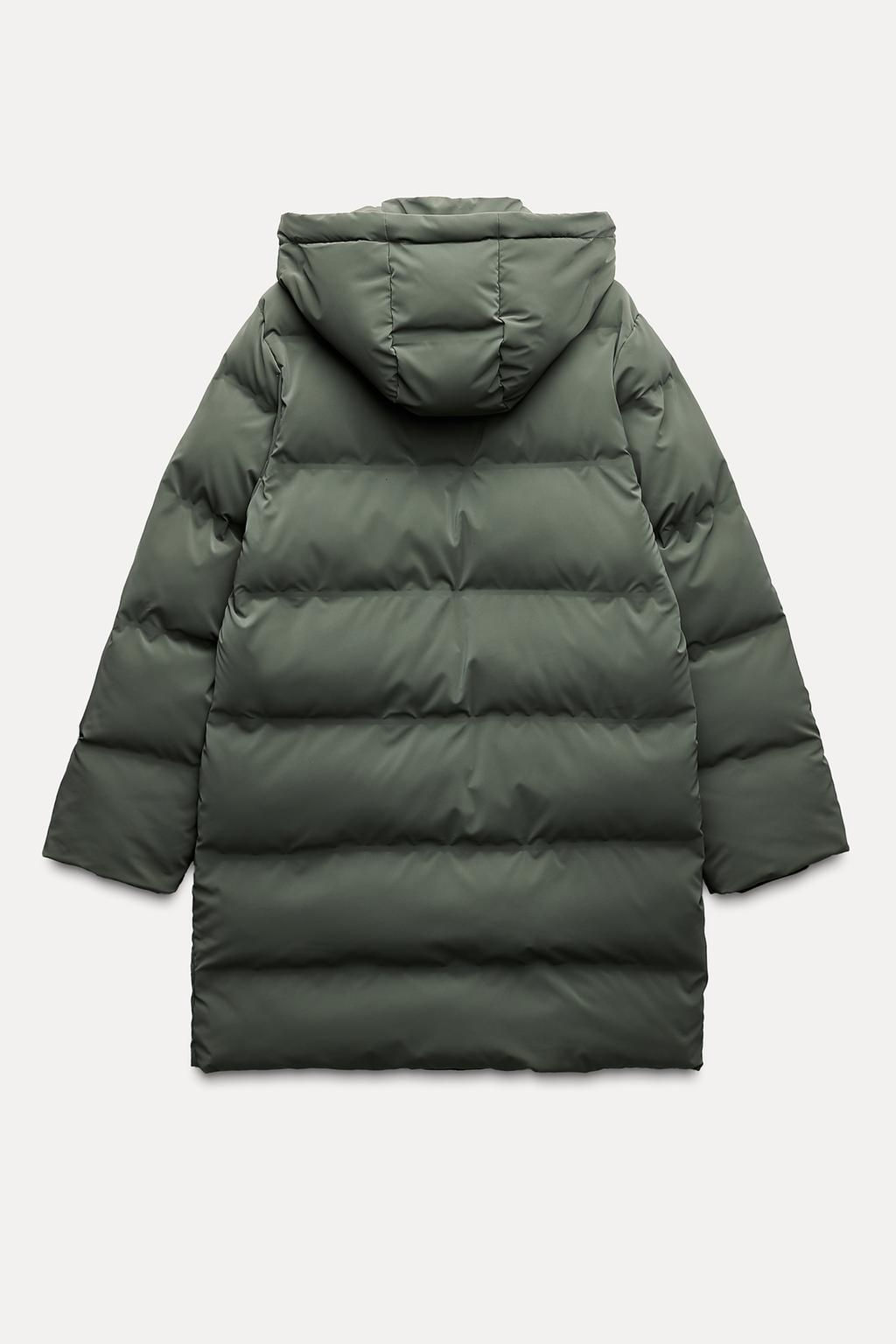 PADDED HOODED WINDPROOF ANORAK - Zara фото 7