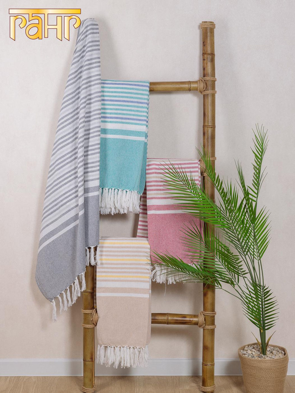 Покрывало-полотенце пляжное (хлопок) Тк№205/93/5 (90х180см) - Ганг фото 6