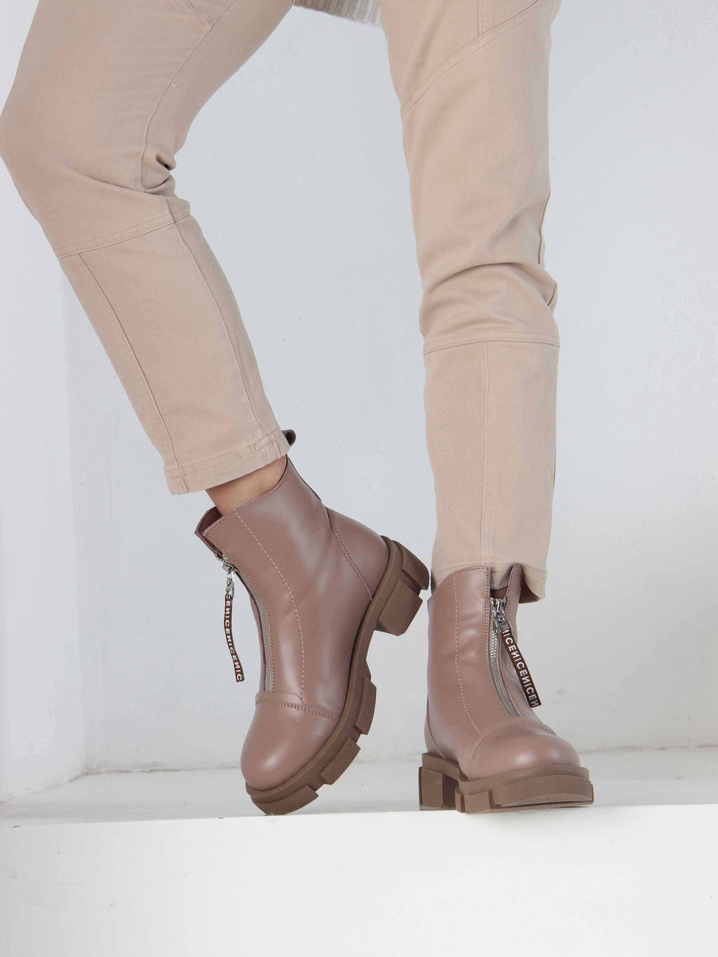 Ботинки 330.21074nut. какао/Мех