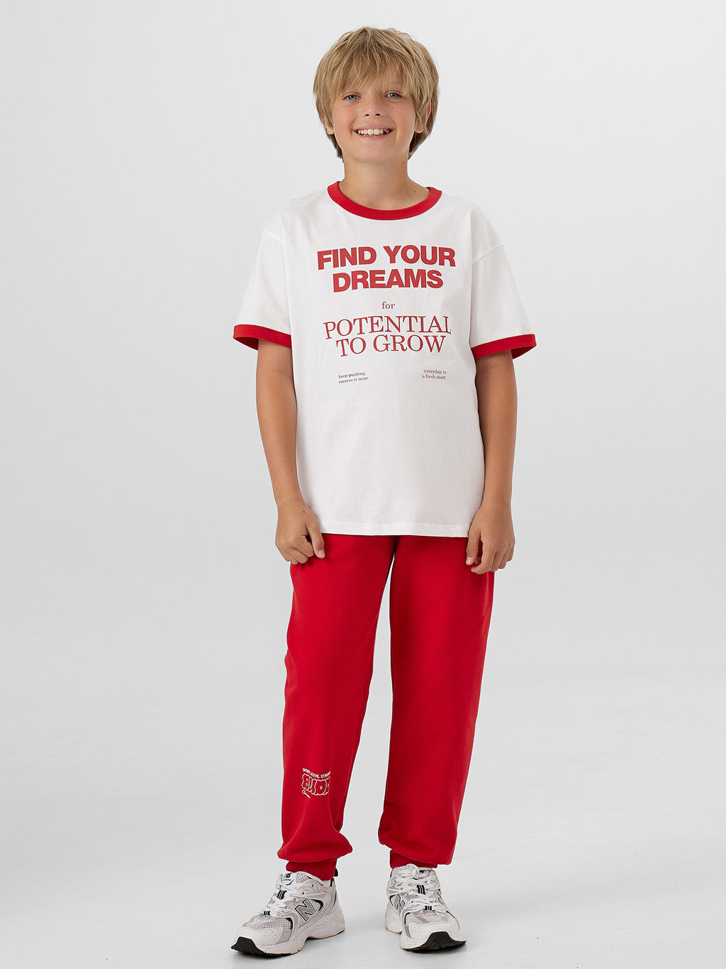 Брюки для мальчиков красные - Mark formelle фото 3