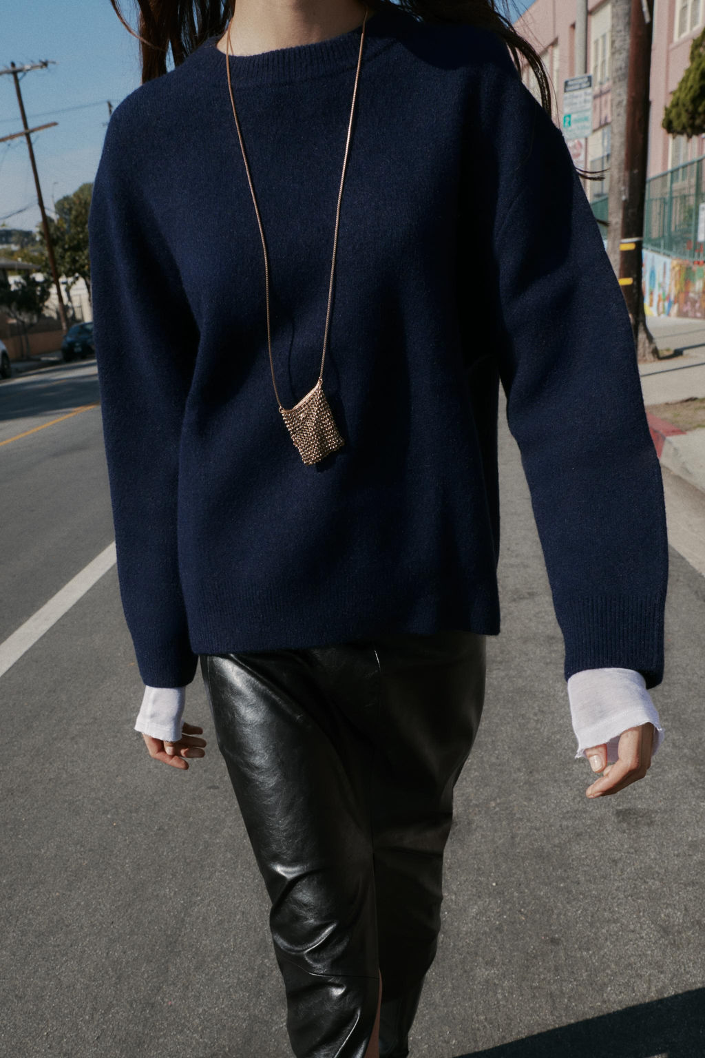 PLAIN KNIT JUMPER - Zara фото 9