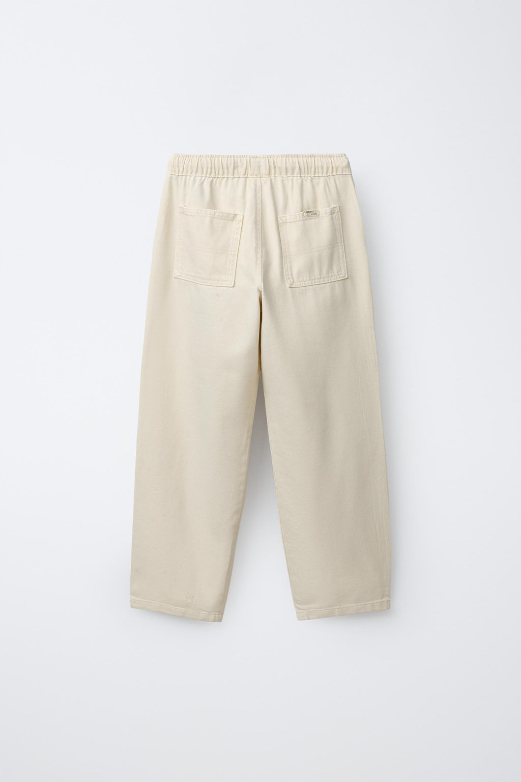 PANTAL?N SARGA FLUIDO STRAIGHT / Crudo - Zara фото 7