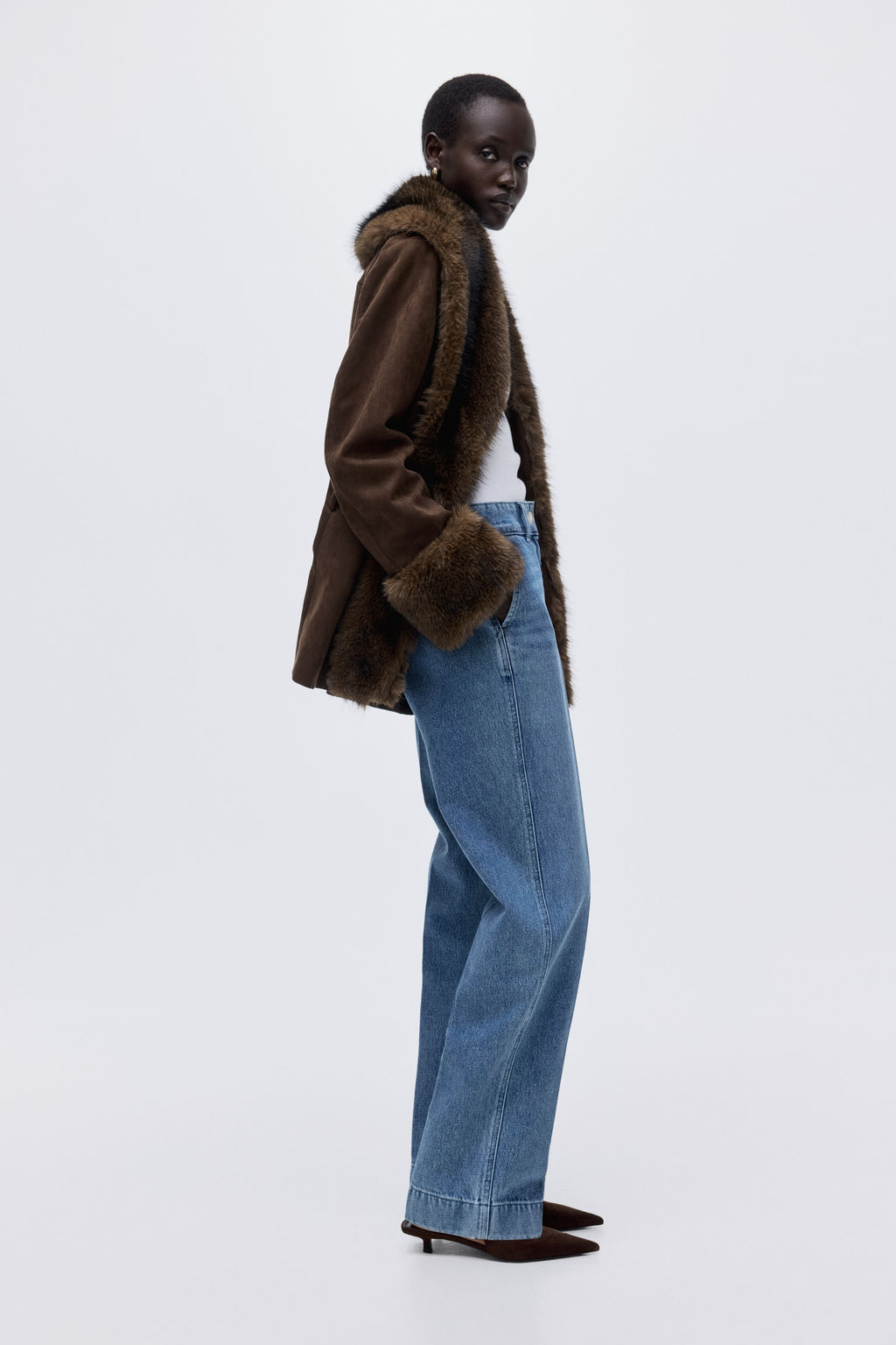 Wide High Jeans - H&m фото 4