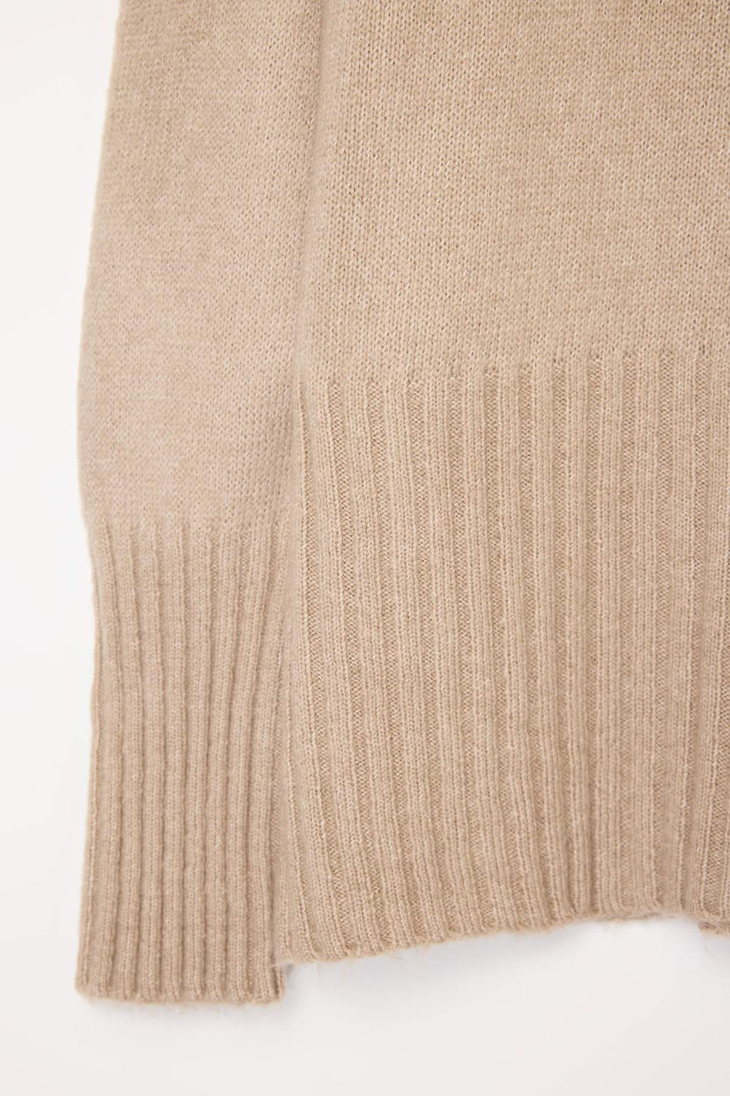 Vizon Genis Kal?p Yumusak Dokulu Basic Triko Kazak TWOAW23KZ00490