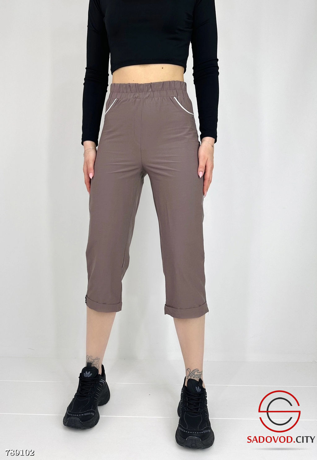 Капри короткие летние женские - Bruno фото 8