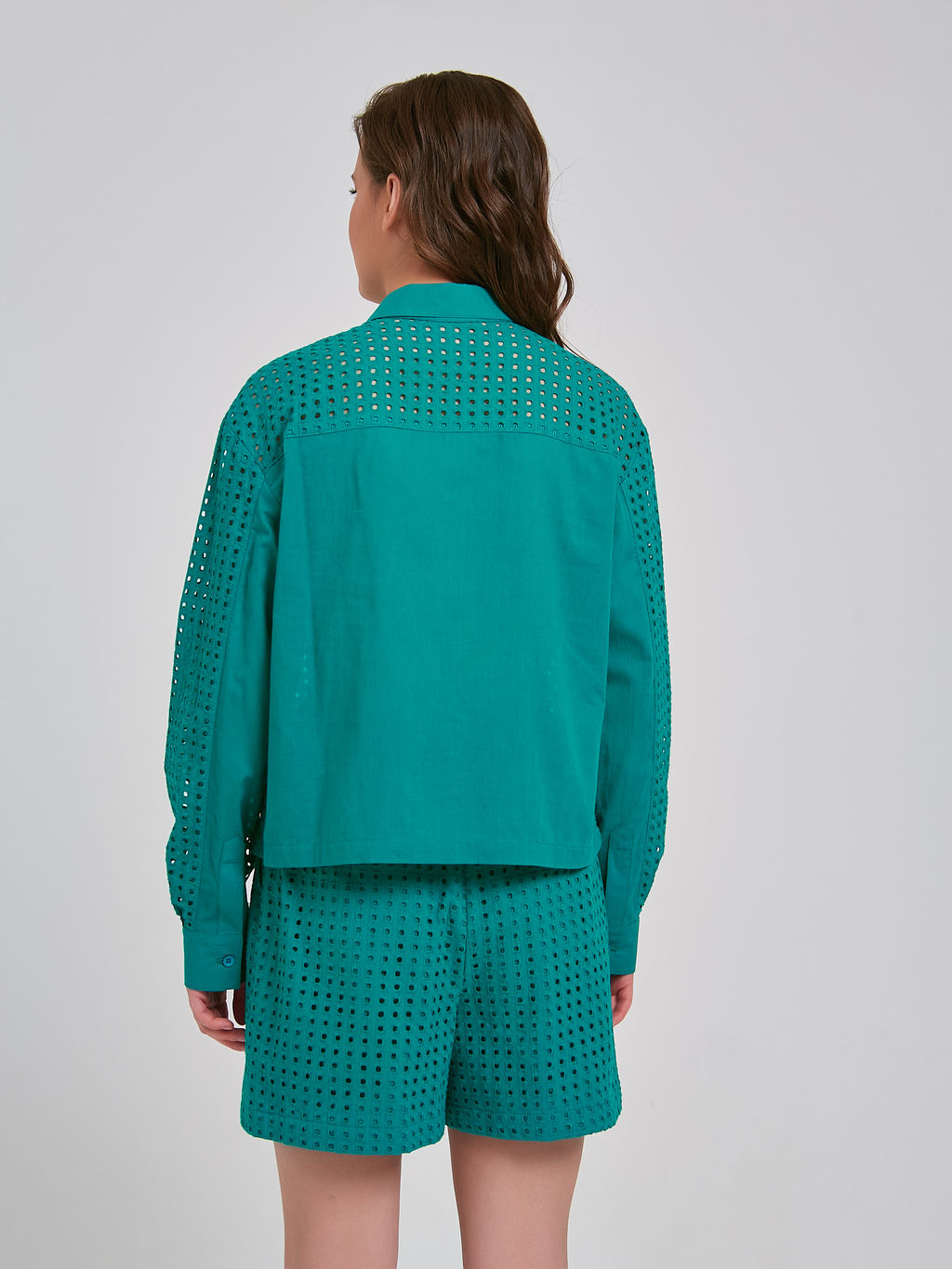 Рубашка укороченная - Stilla фото 11
