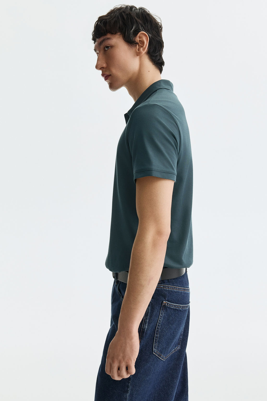 Polo COOLMAX® Slim Fit - H&m фото 9