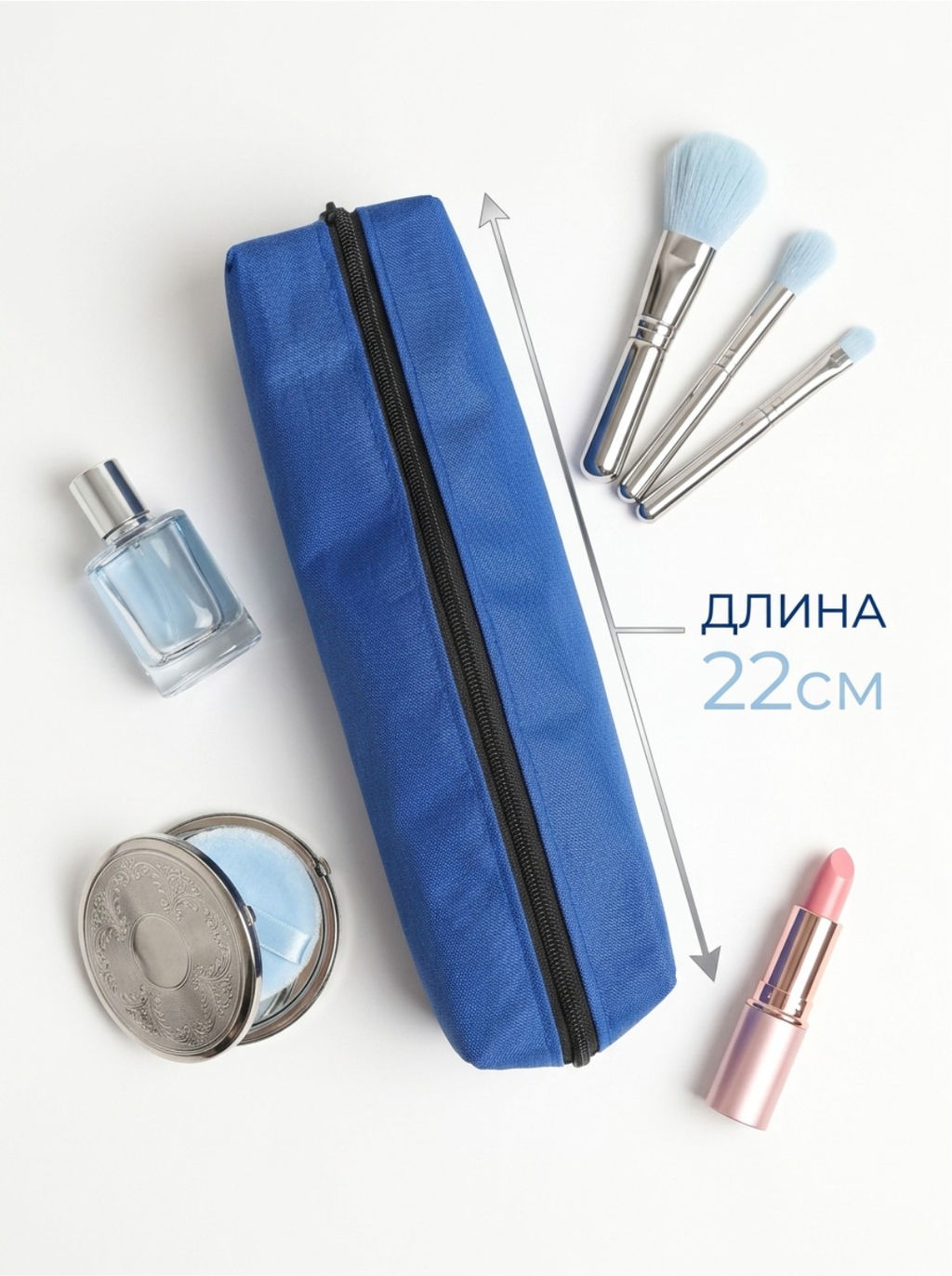Пенал тубус небесно-голубой - Гармония Уюта фото 2