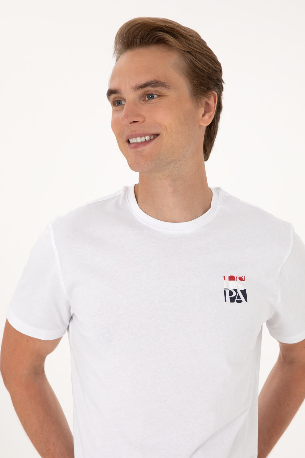 Erkek Beyaz Ti__rt - U.s. polo assn фото 2