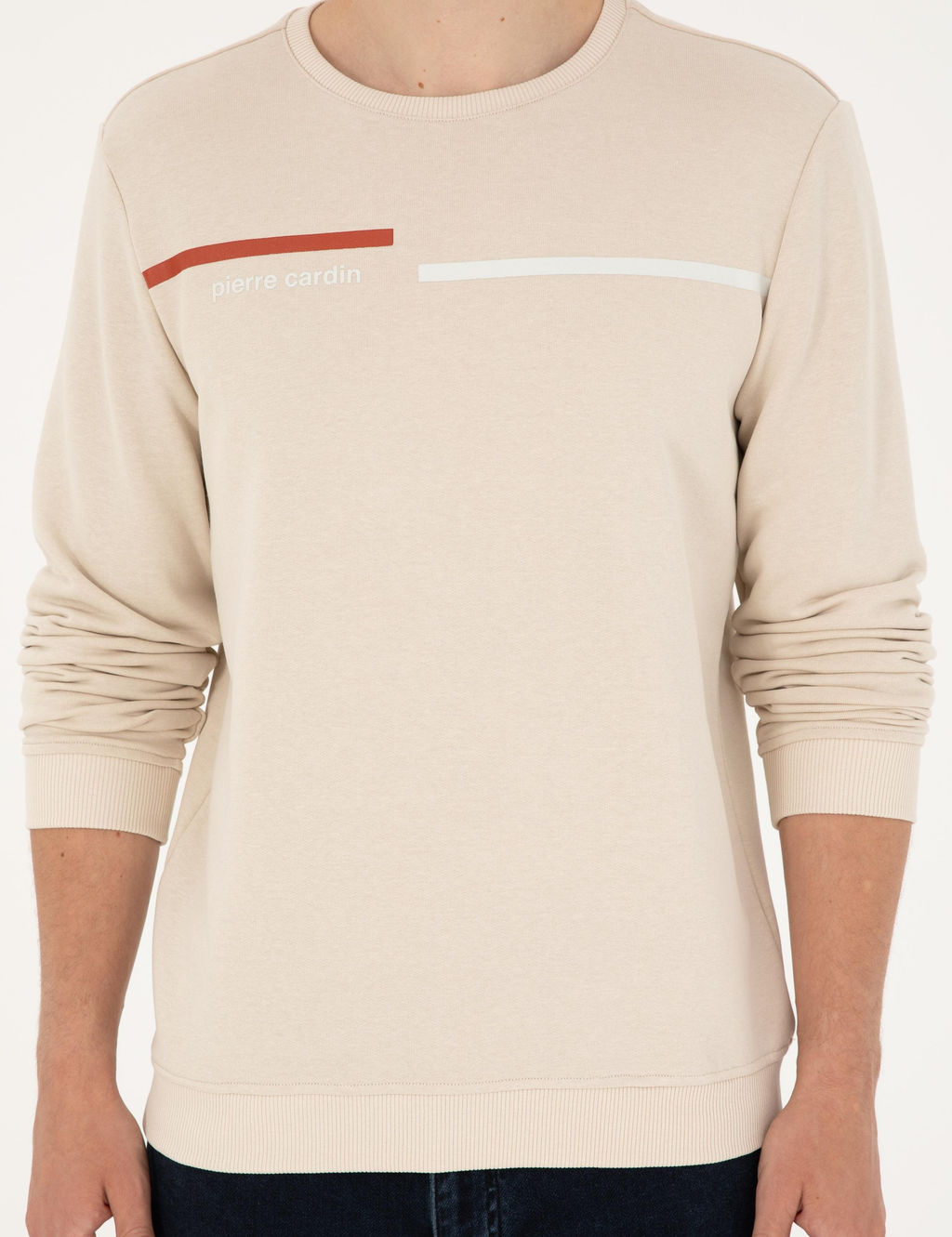 Camel Regular Fit Sweatshirt - Pierre cardin фото 6