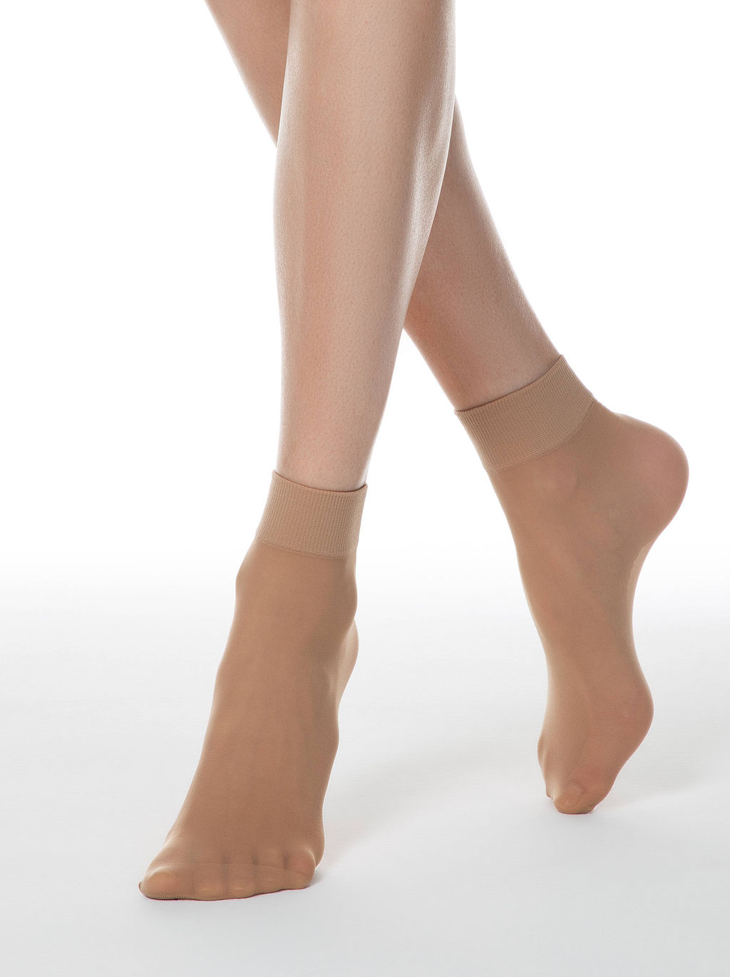 Цена за 2 пары. Носки Удлиненные CONTE TENSION 40 (2 пары) natural - Conte elegant фото 2