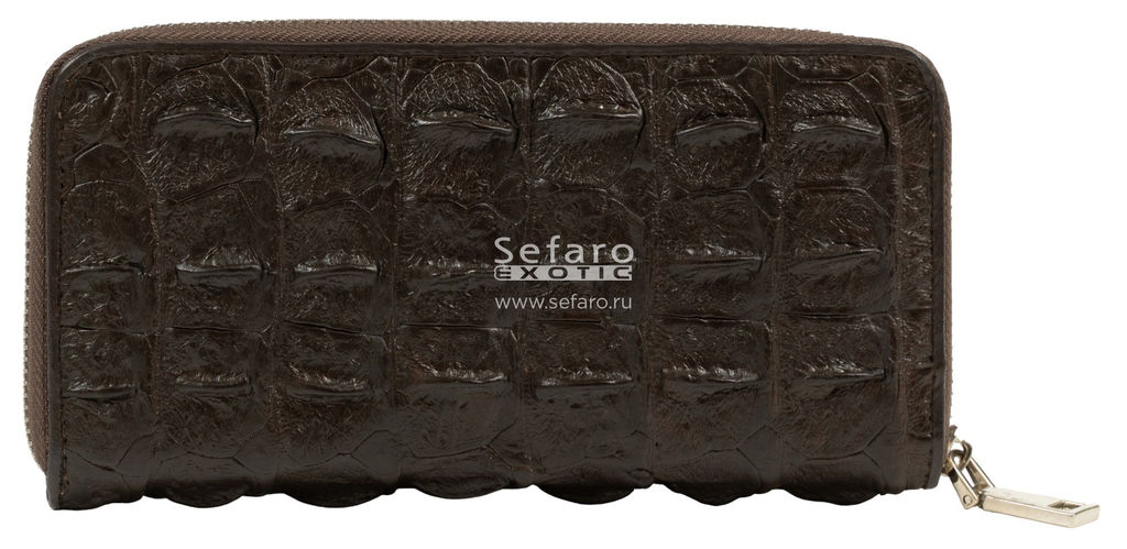 Кошелек из кожи крокодила