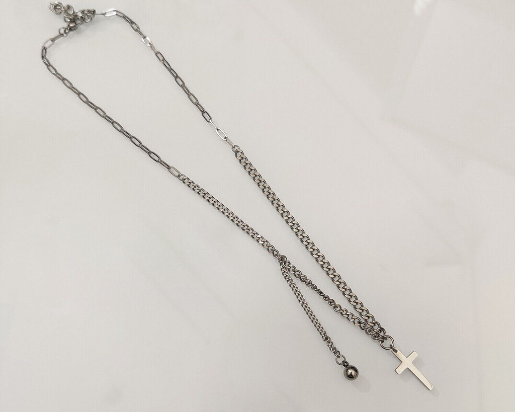 Кулон из стали на цепочке