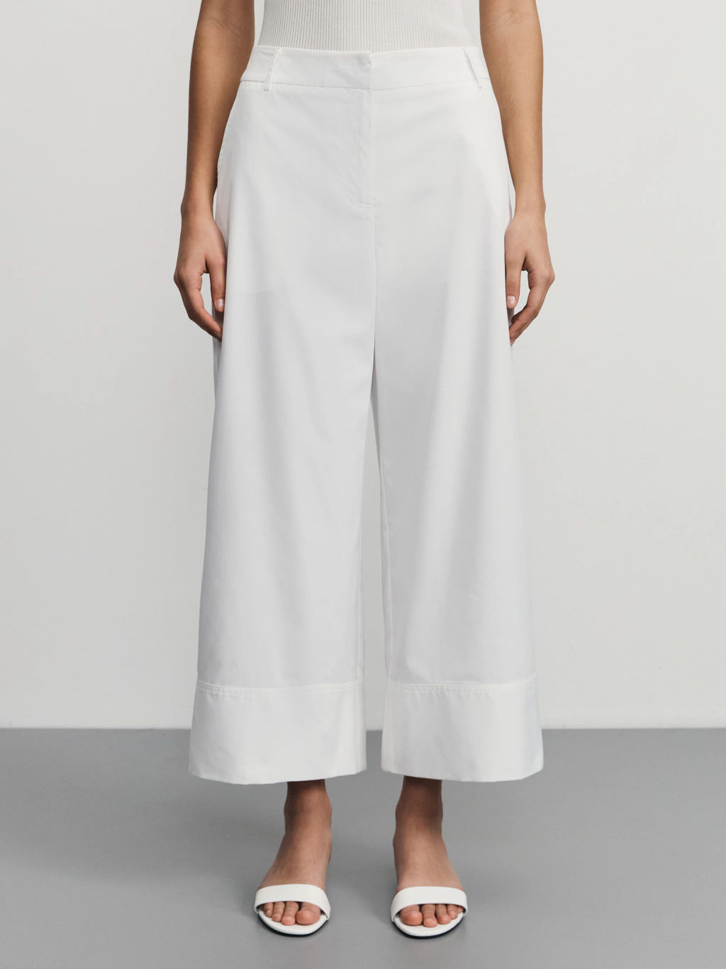 Брюки кюлоты с вискозой в составе / Zarina  фото 2