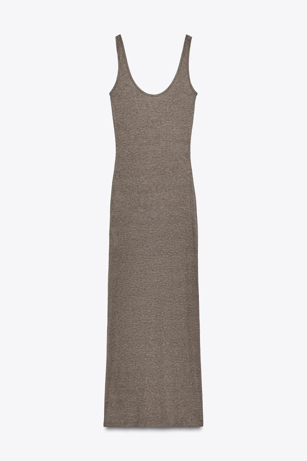 LONG STRAPPY DRESS - Zara фото 7