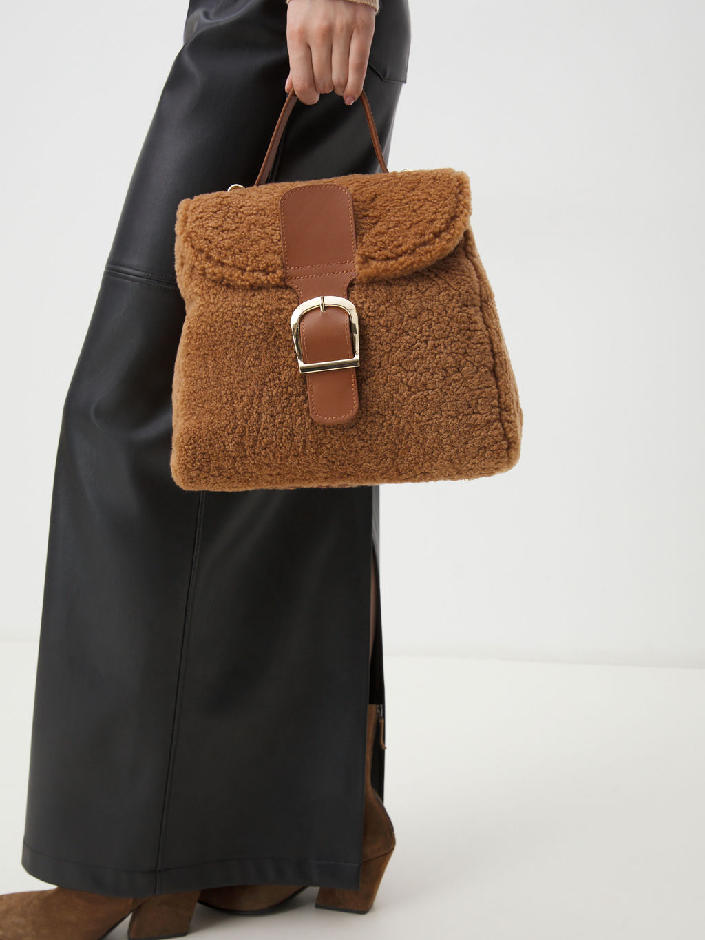 Женская сумка с ручками TENDANCE Артикул 4352515, светло-коричневый  фото 3