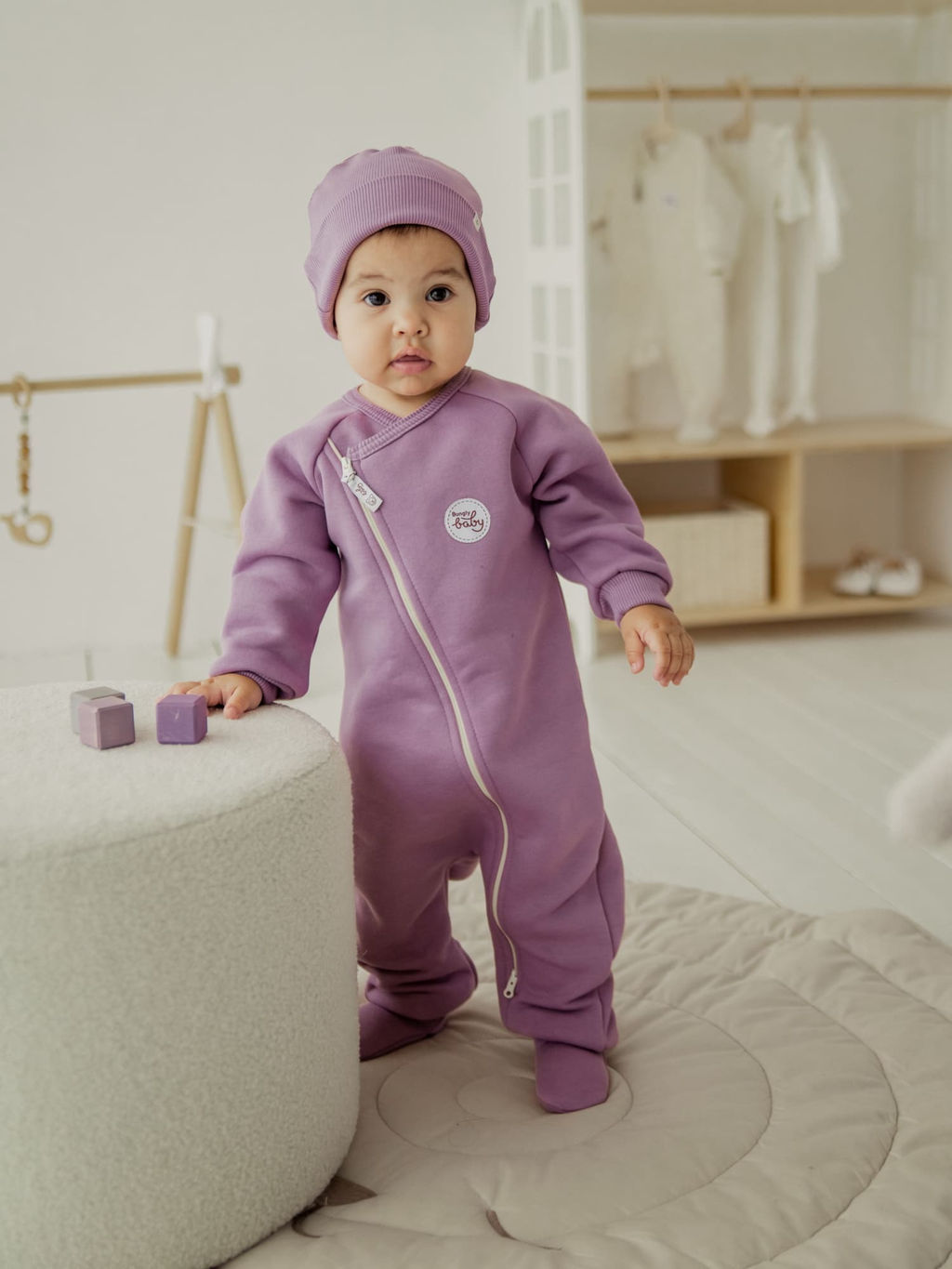 Комбинезон-косуха Орхидея утепленный 0+ - Bungly фото 2