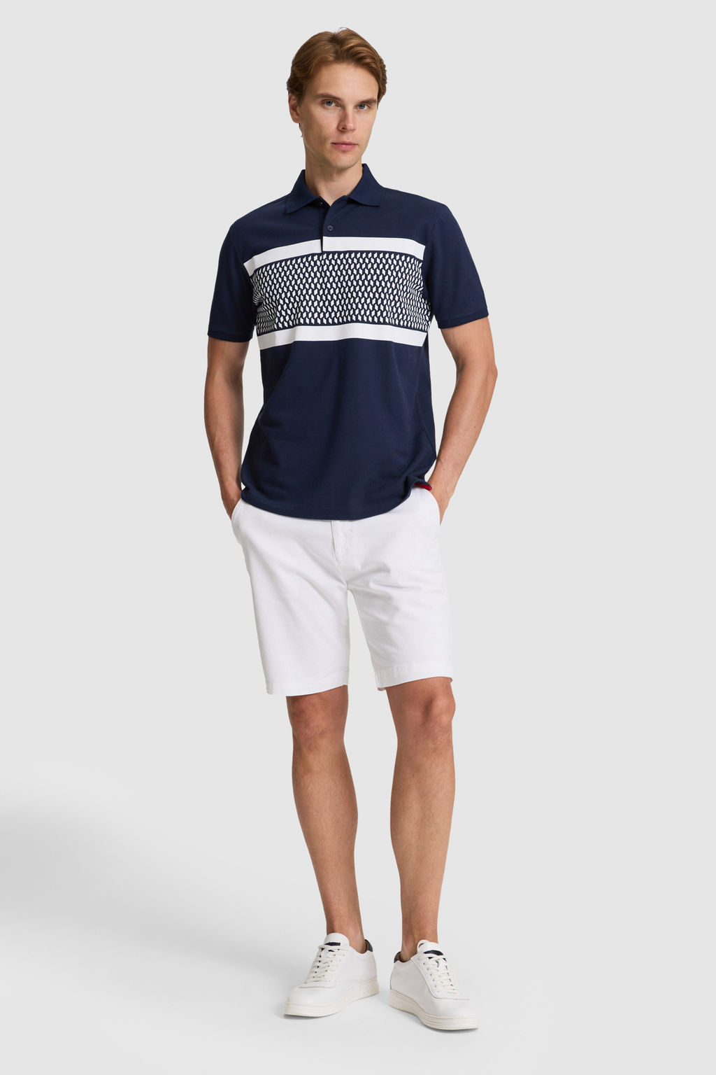 Erkek Lacivert Regular Fit Polo Yaka Ti__rt - U.s. polo assn фото 4