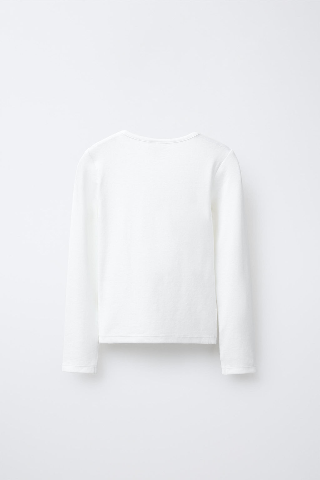 PLAIN T-SHIRT WITH MODAL - Zara фото 2
