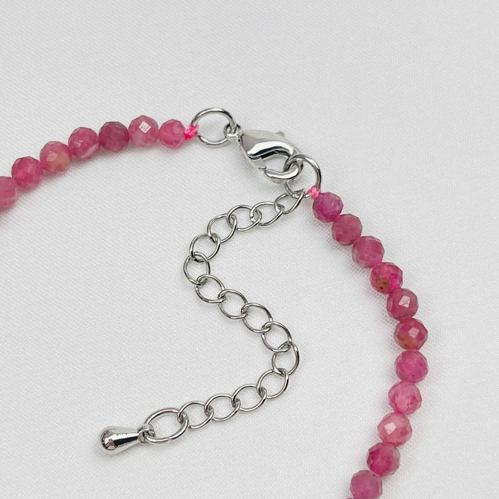 Браслет из розового Турмалина 16,5 см + - Радуга самоцветов фото 5