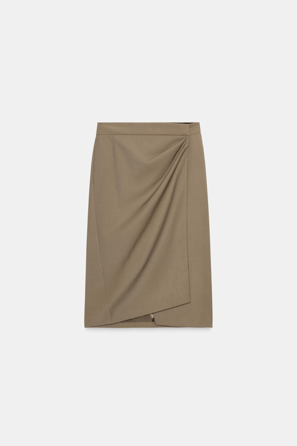 ZW COLLECTION FLOWY SARONG SKIRT - Zara фото 4