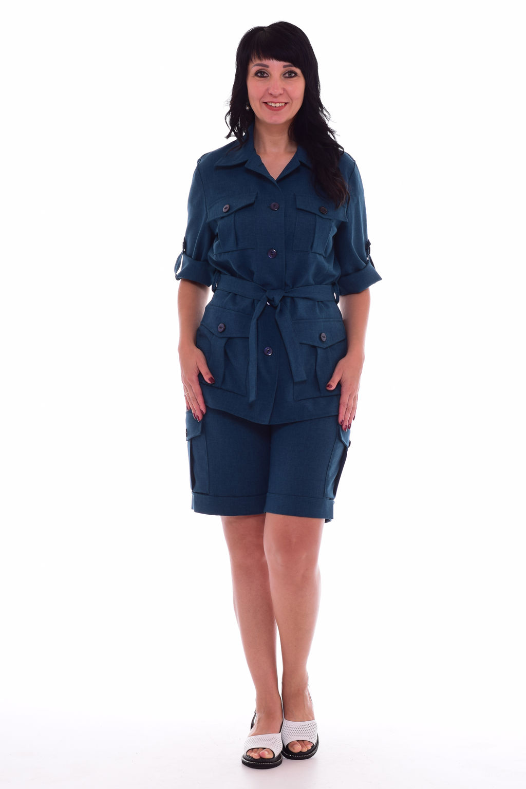 *Жакет женский Ф-7-02б (изумруд)