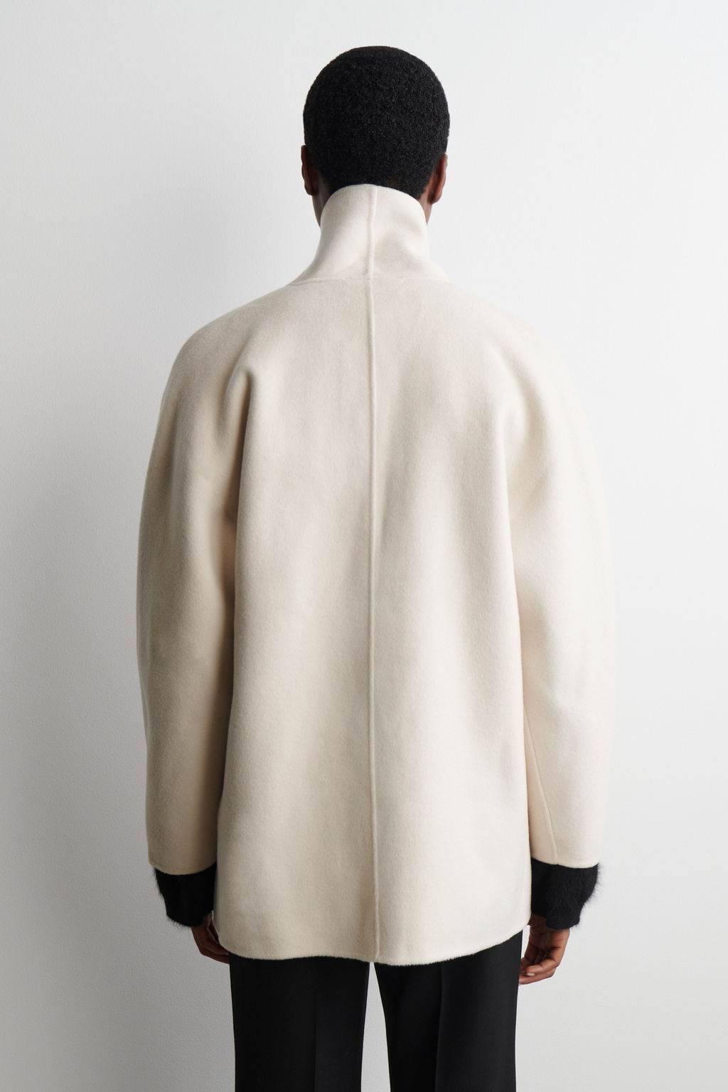 CHAQUETA MARINERA DE LANA DE DOBLE FAZ