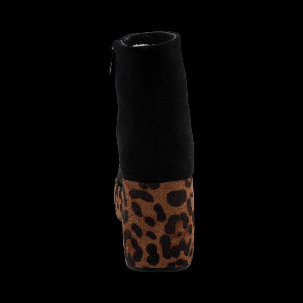 Ботинки на меху К88-5 черные