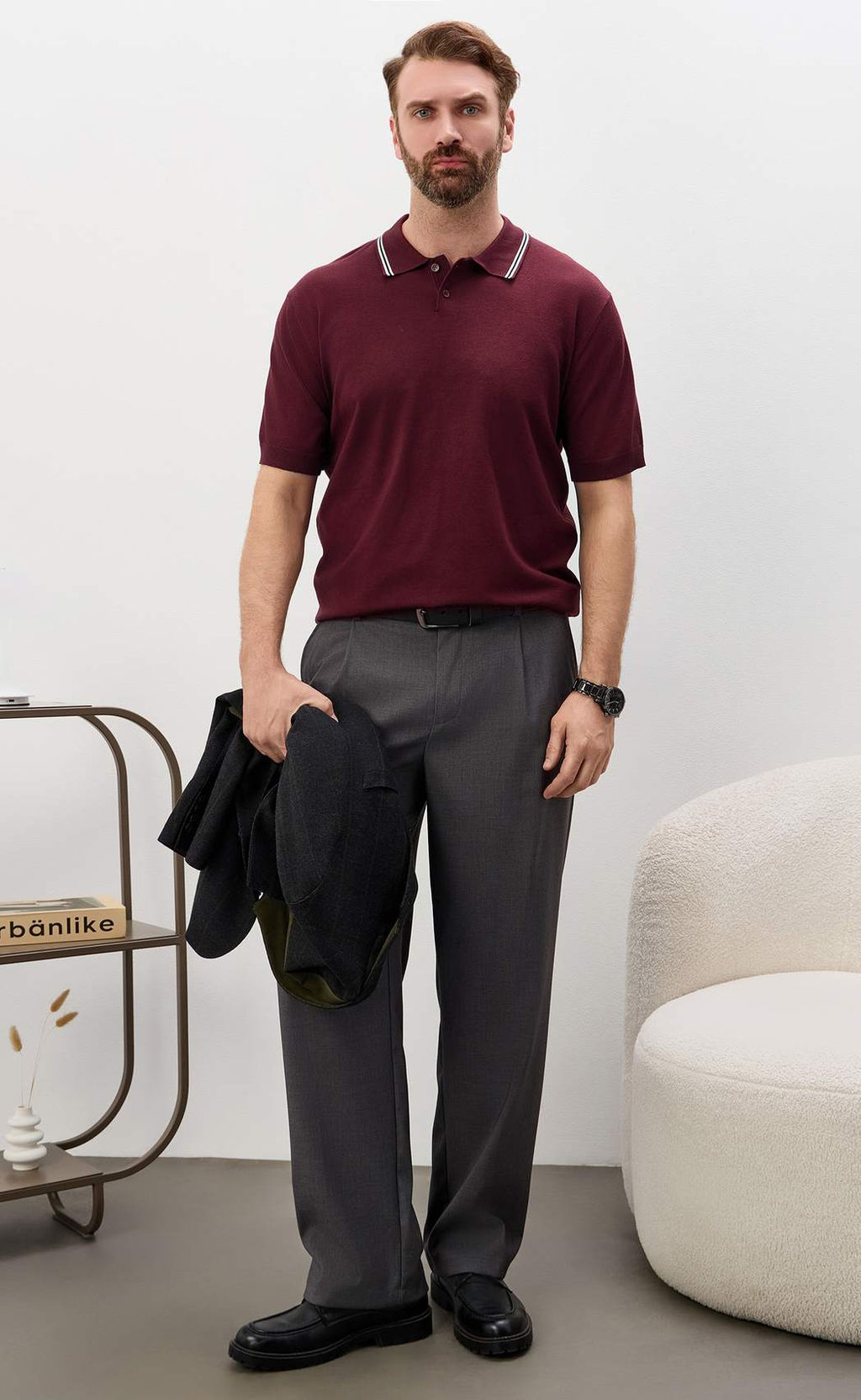 Поло P611-1536 bordo - Primm фото 9