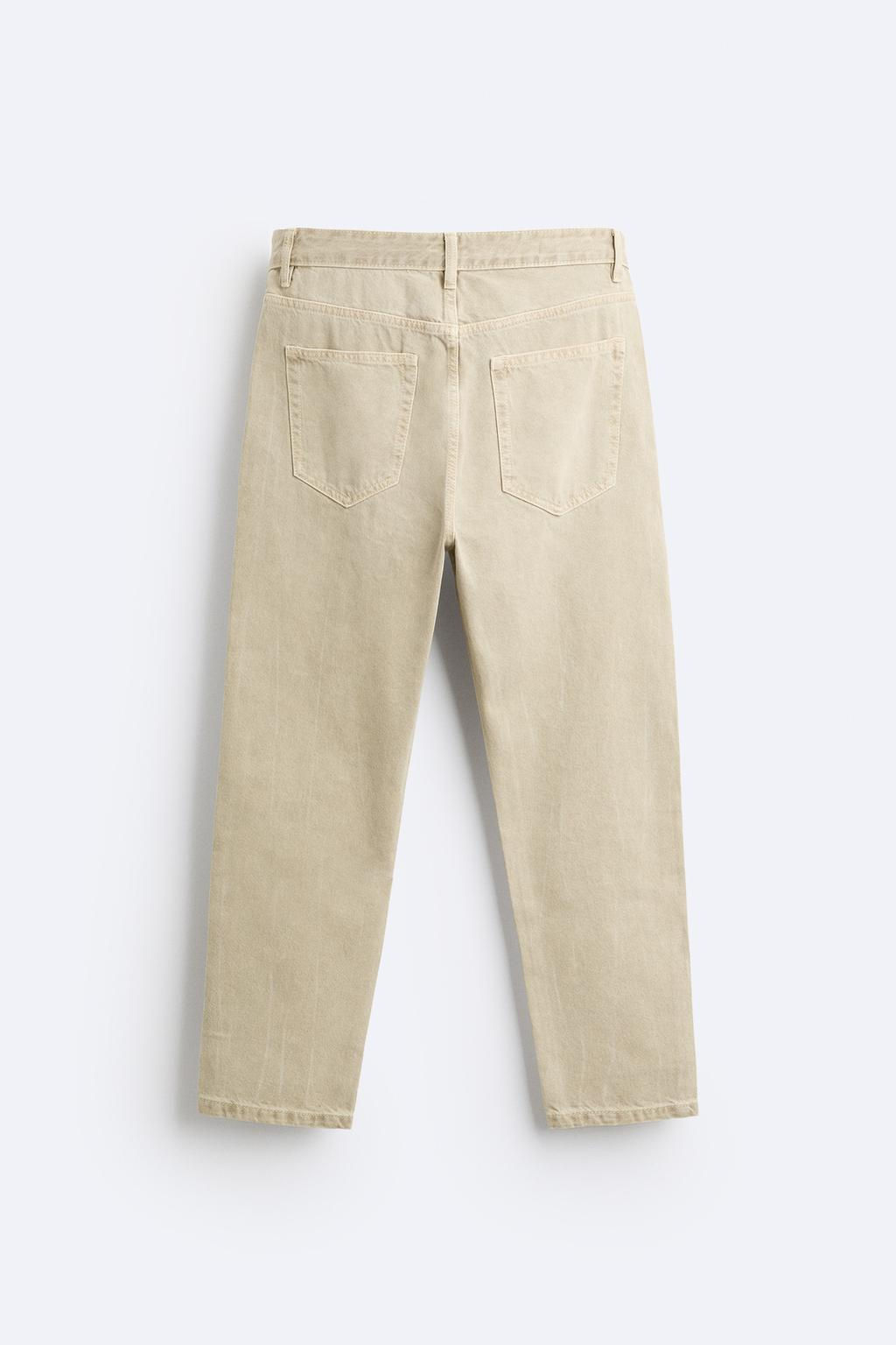 SLIM FIT CROPPED JEANS - Zara фото 25