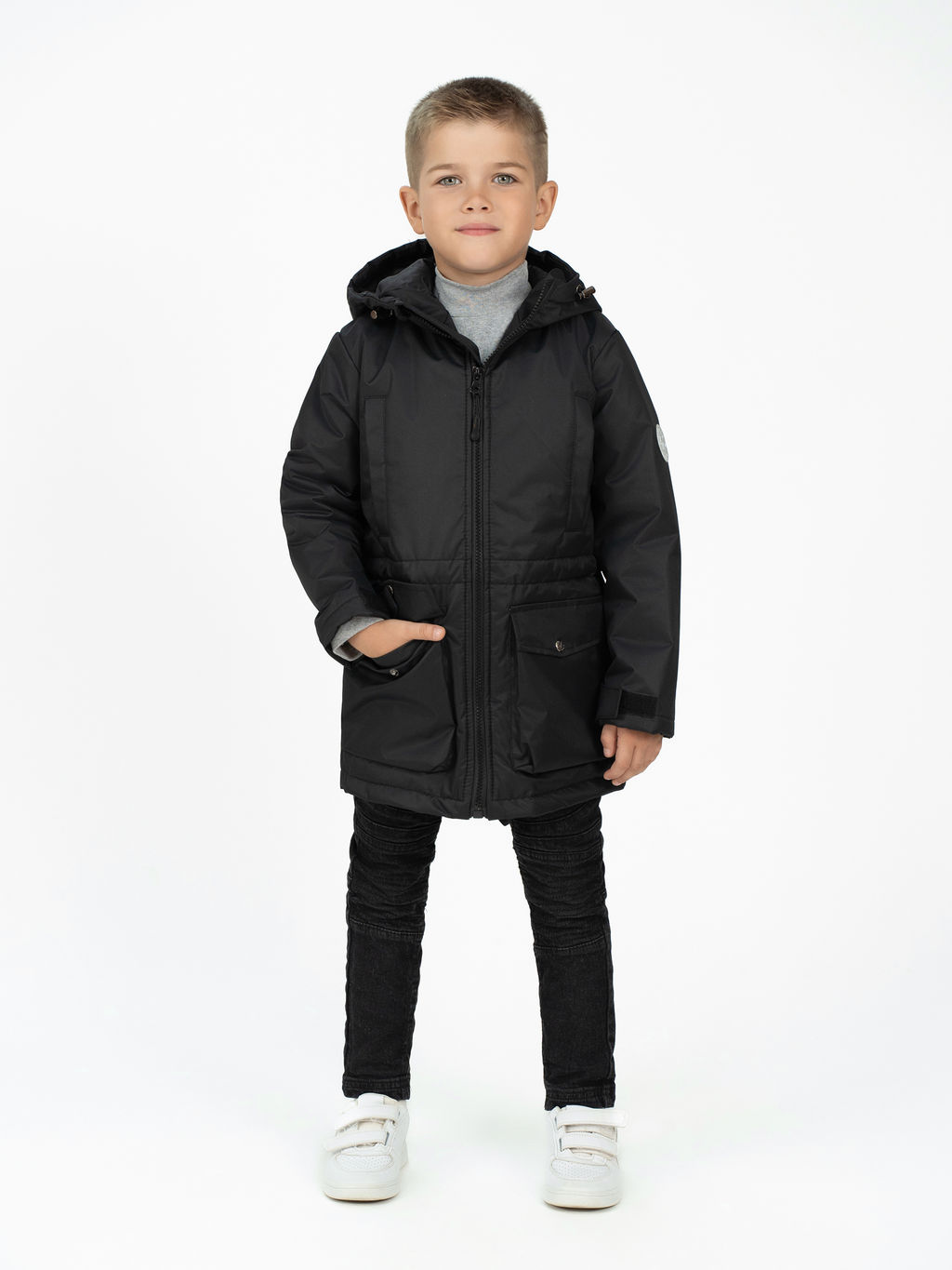Куртка детская демисезонная синяя - Arctic kids фото 28
