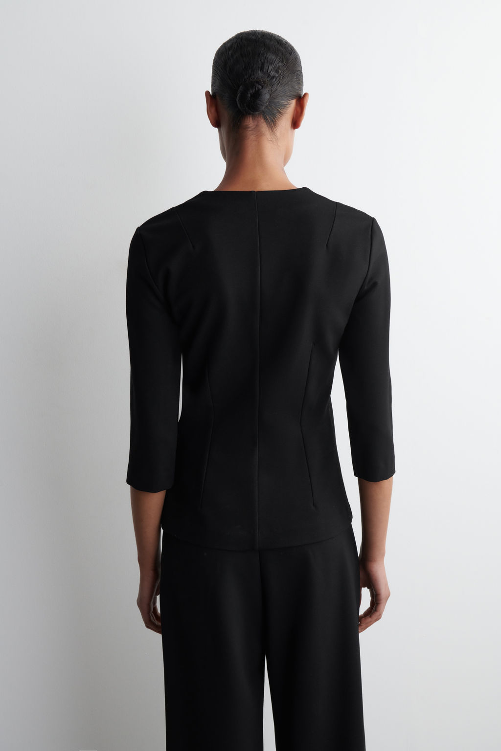 BLUSA EL?STICA CON CUELLO DE PICO - H&m фото 7