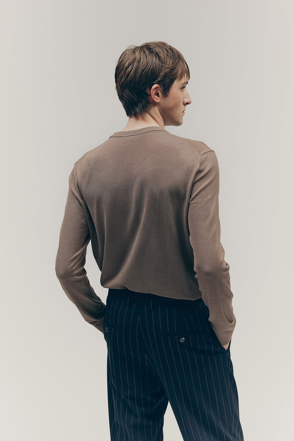 Jersey en punto fino Slim Fit - H&m фото 4
