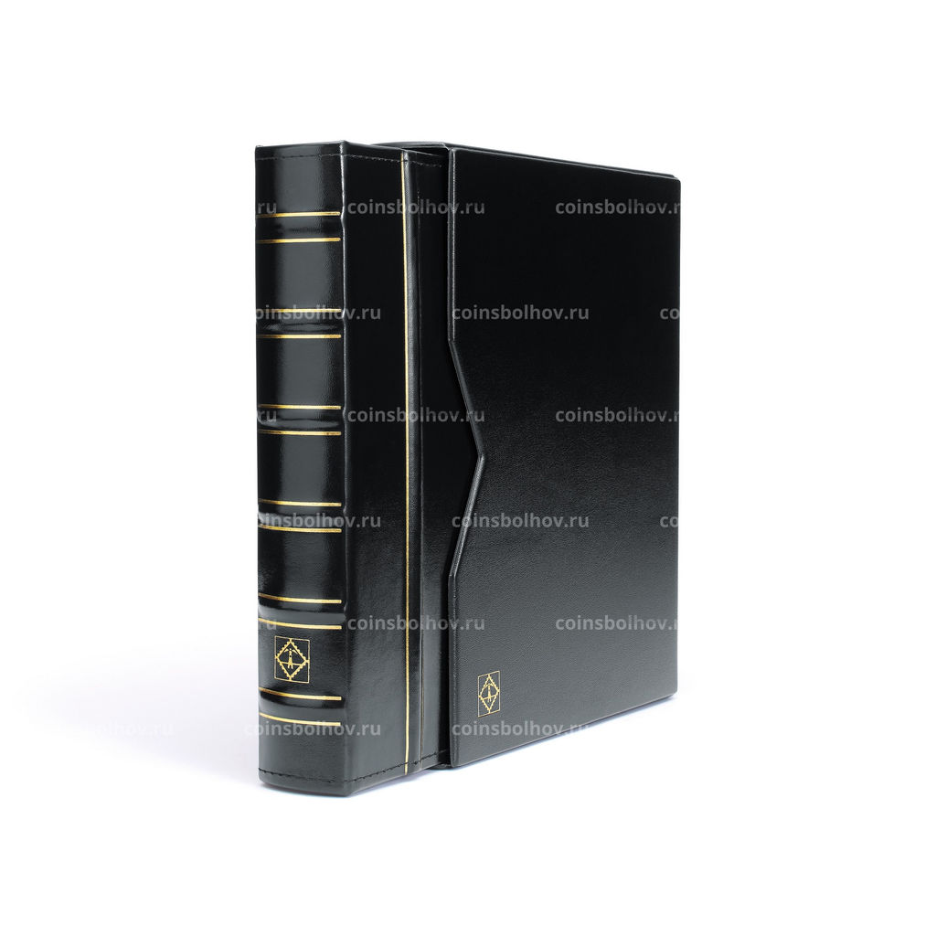 Альбом для монет VARIO Ringbinder CL-Set без листов с защитным шубером Черный LEUCHTTURM 360983