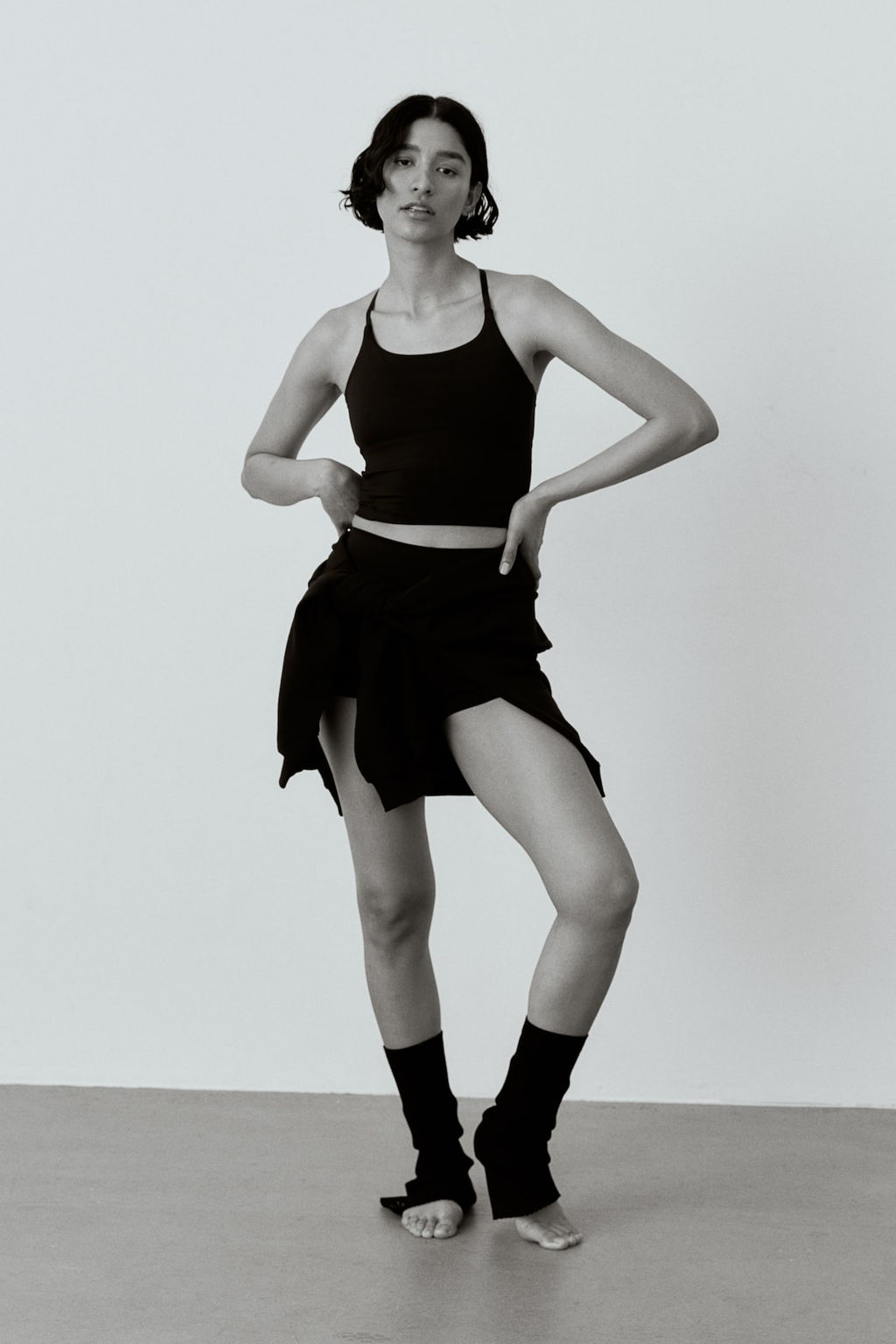 Top de deporte cropped en SoftMove - H&m фото 2