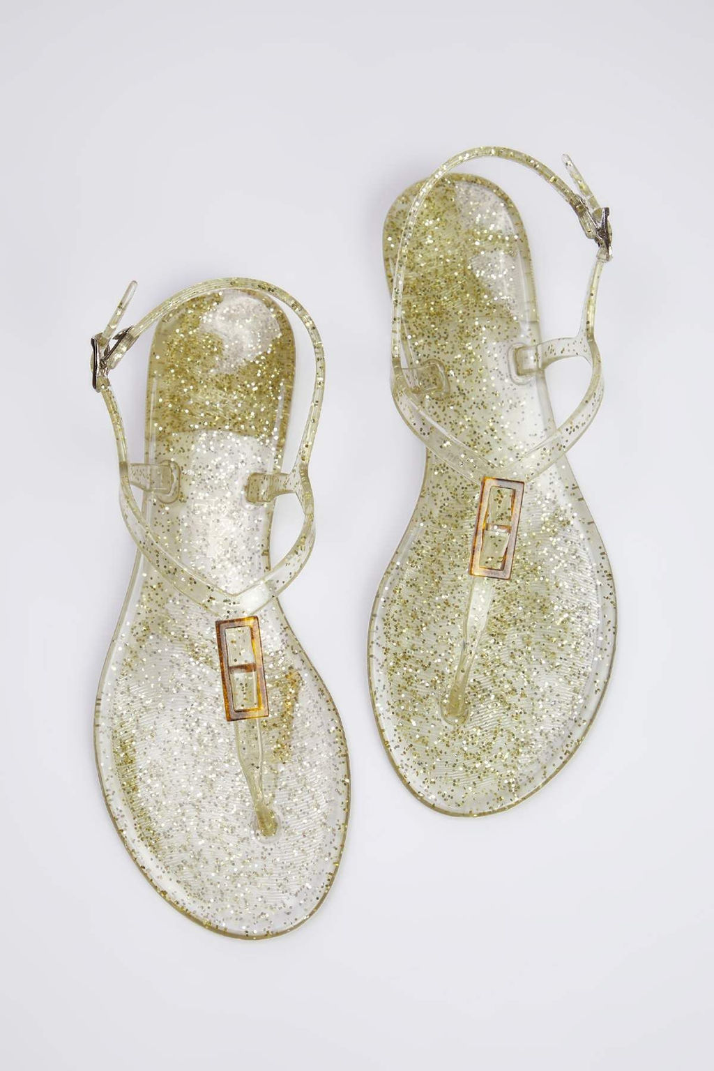 Trendyolmilla Shoes Siyah Jelly Parmak Aras? Kad?n Sandalet TAKSS25SD00065  фото 7