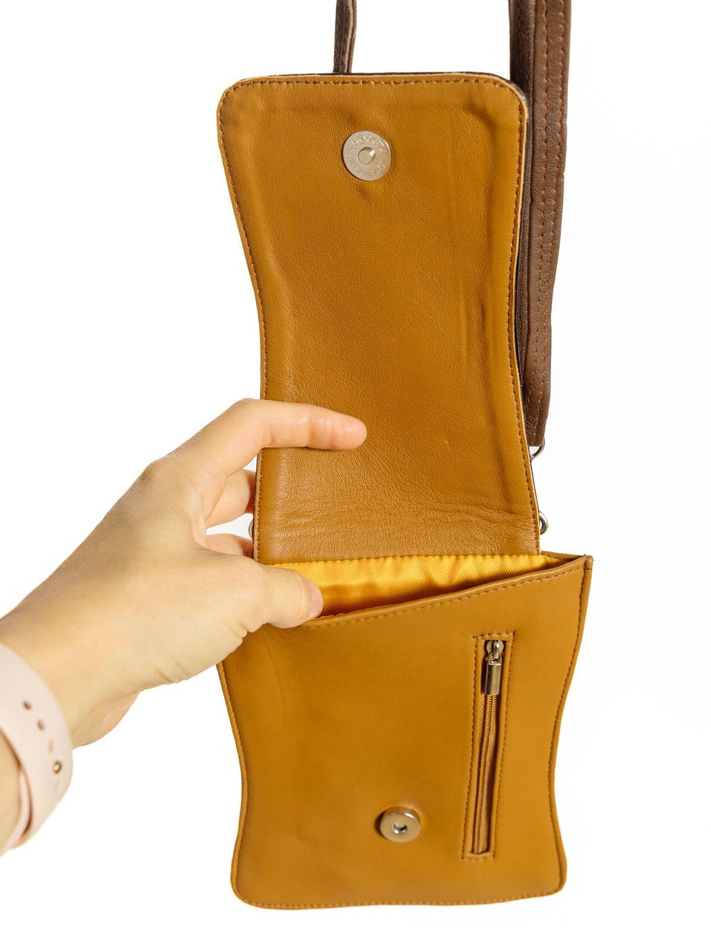 Сумка натуральная кожа через плечо №1115/42 - Ганг фото 5