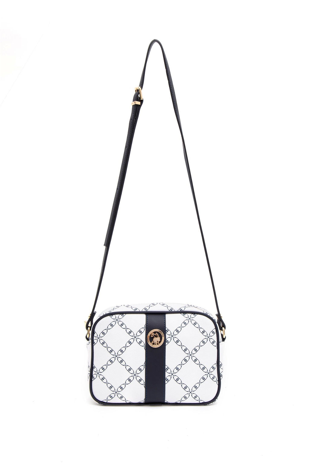 Женская белая сумка через плечо Неожиданная скидка в корзине - U.s. polo assn фото 6