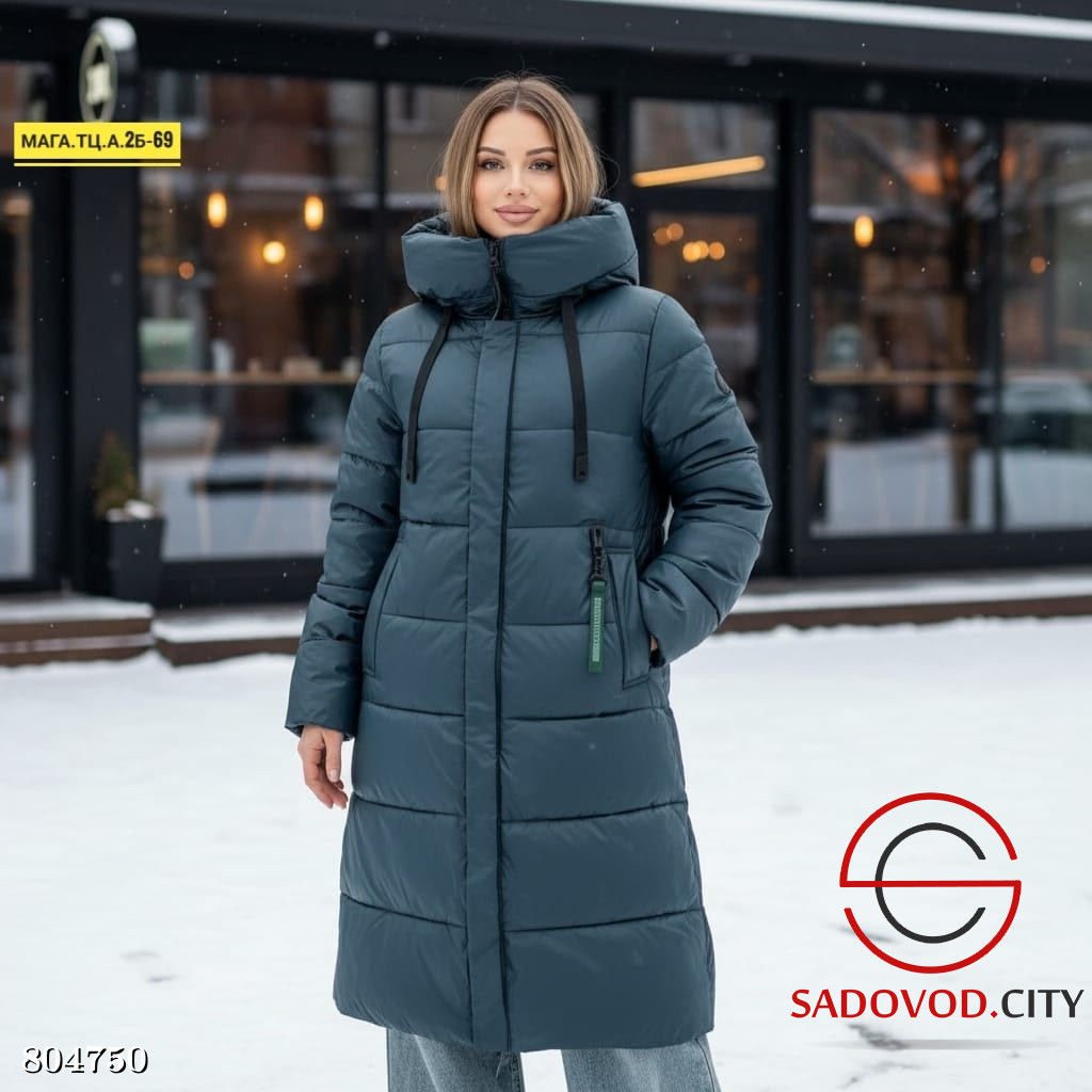 куртка зимняя женская длинная