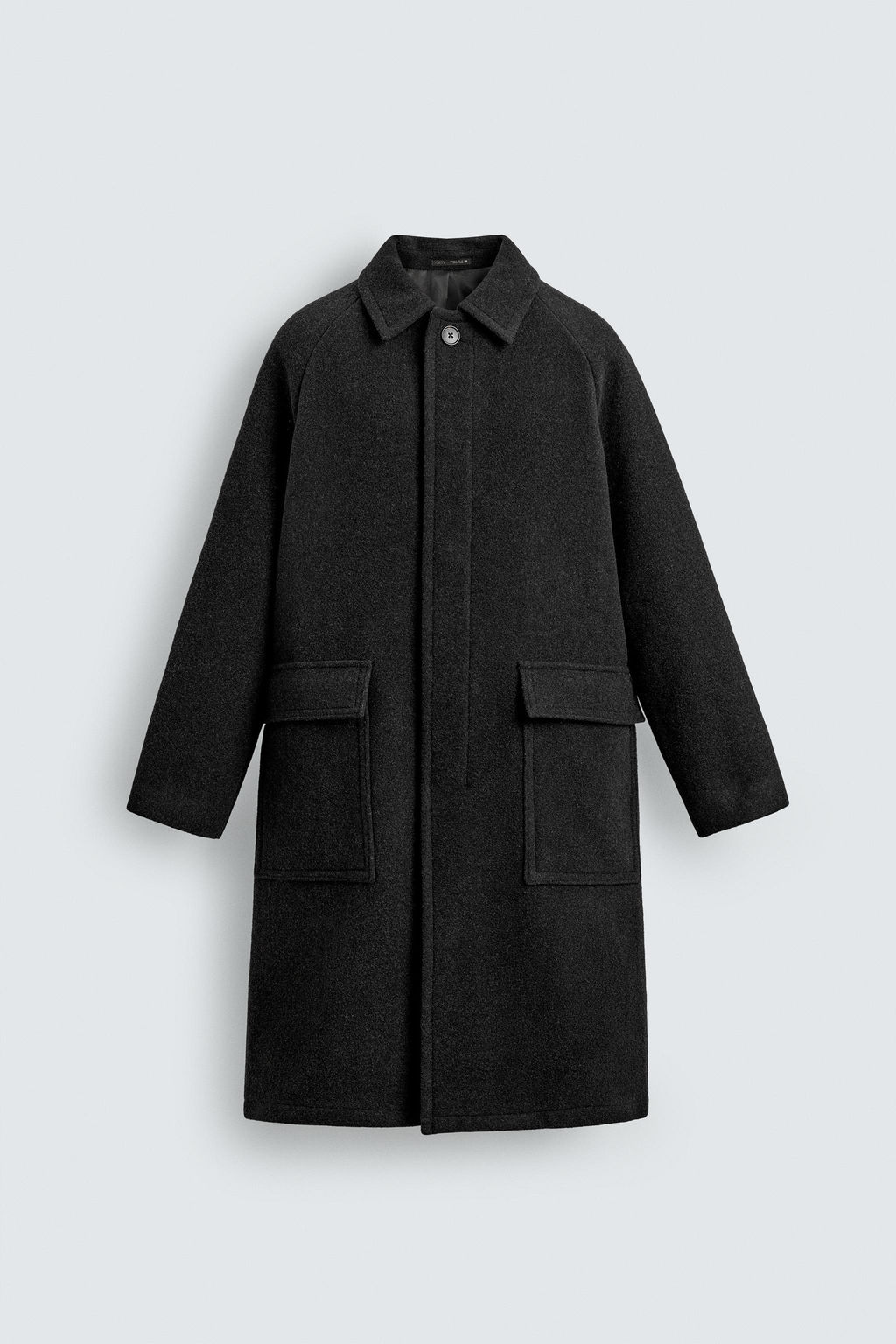 WOOL COAT WITH POCKETS - Zara фото 8