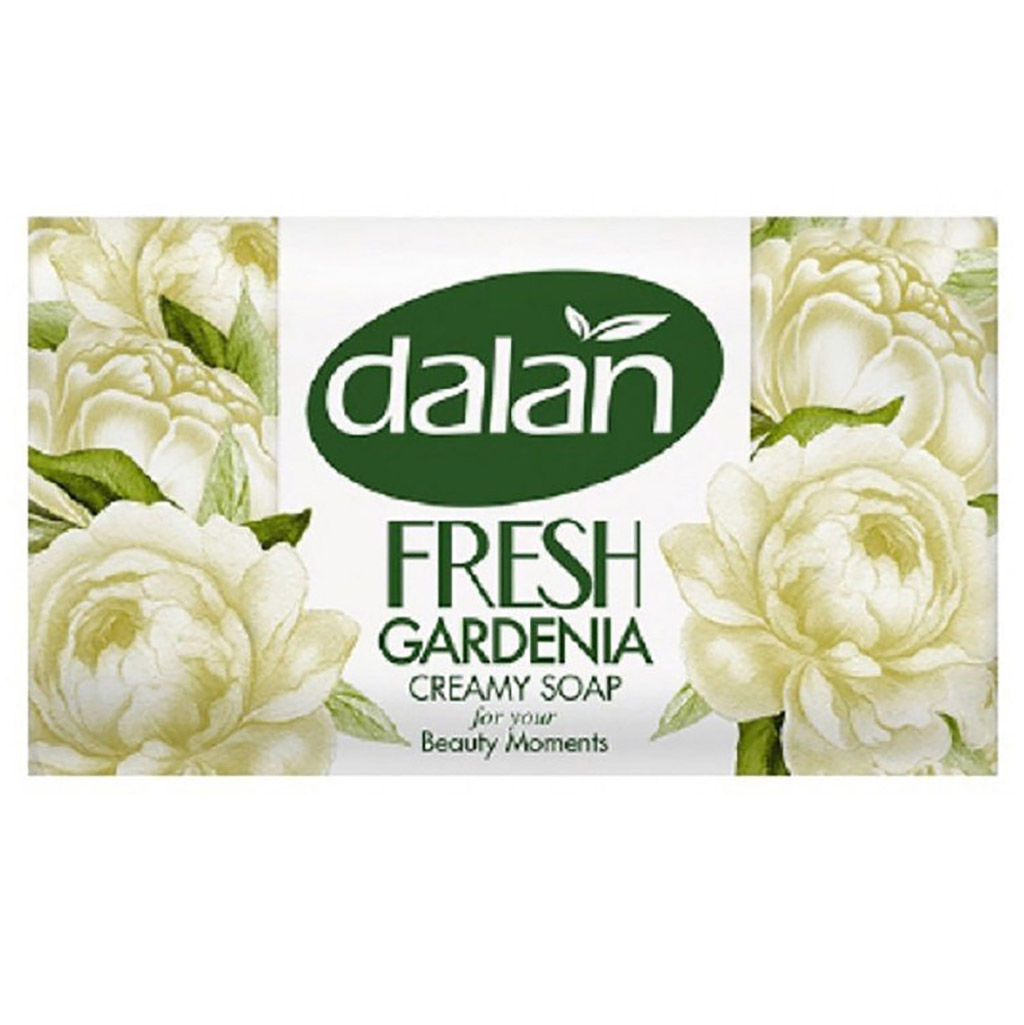 Цена за 6 шт. Мыло-крем туалетное твердое "Dalan Fresh" 100г, "Гардения" (Турция)