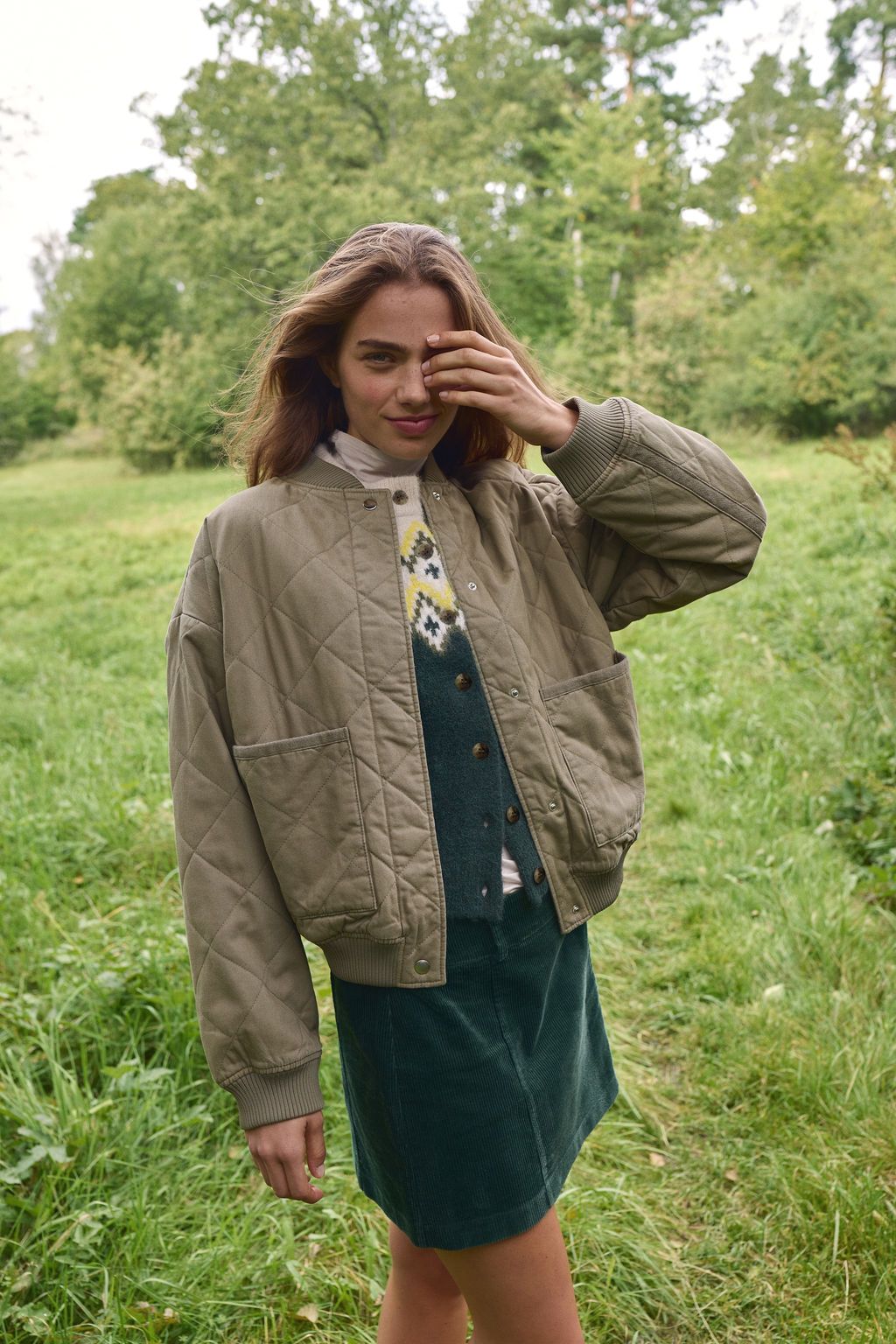 Cazadora bomber acolchada - H&m фото 4