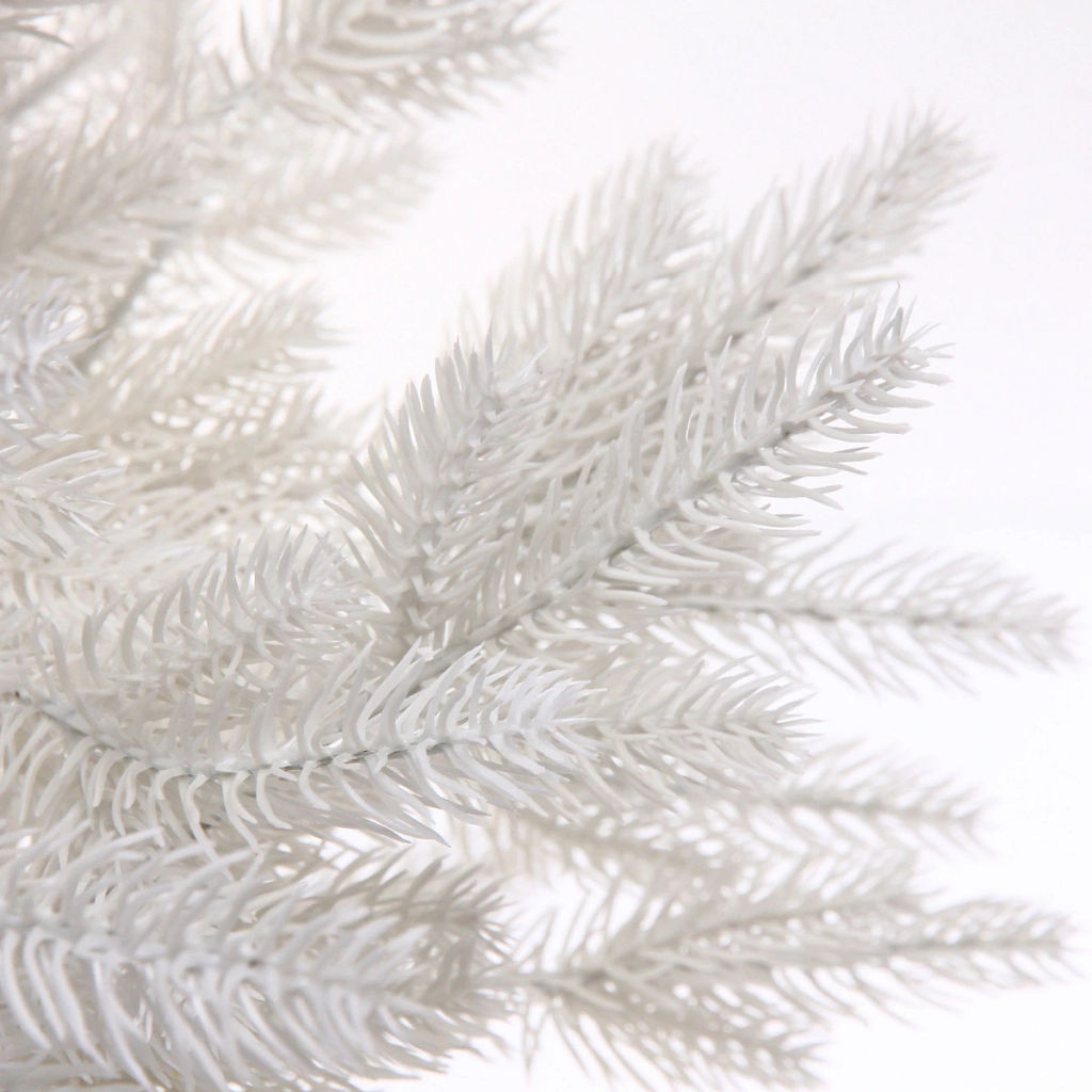 Ёлка "Мальва" 180 см, ПВХ, резина (560 веток), Белая